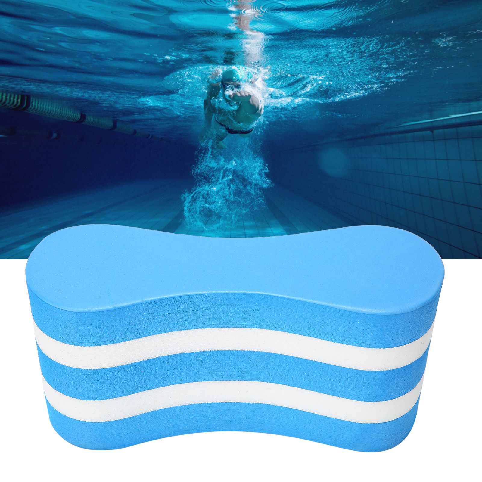 Swim EVA Floating Board Swim Clip Leg Board for Swimming Training Aid Beginnners view 12