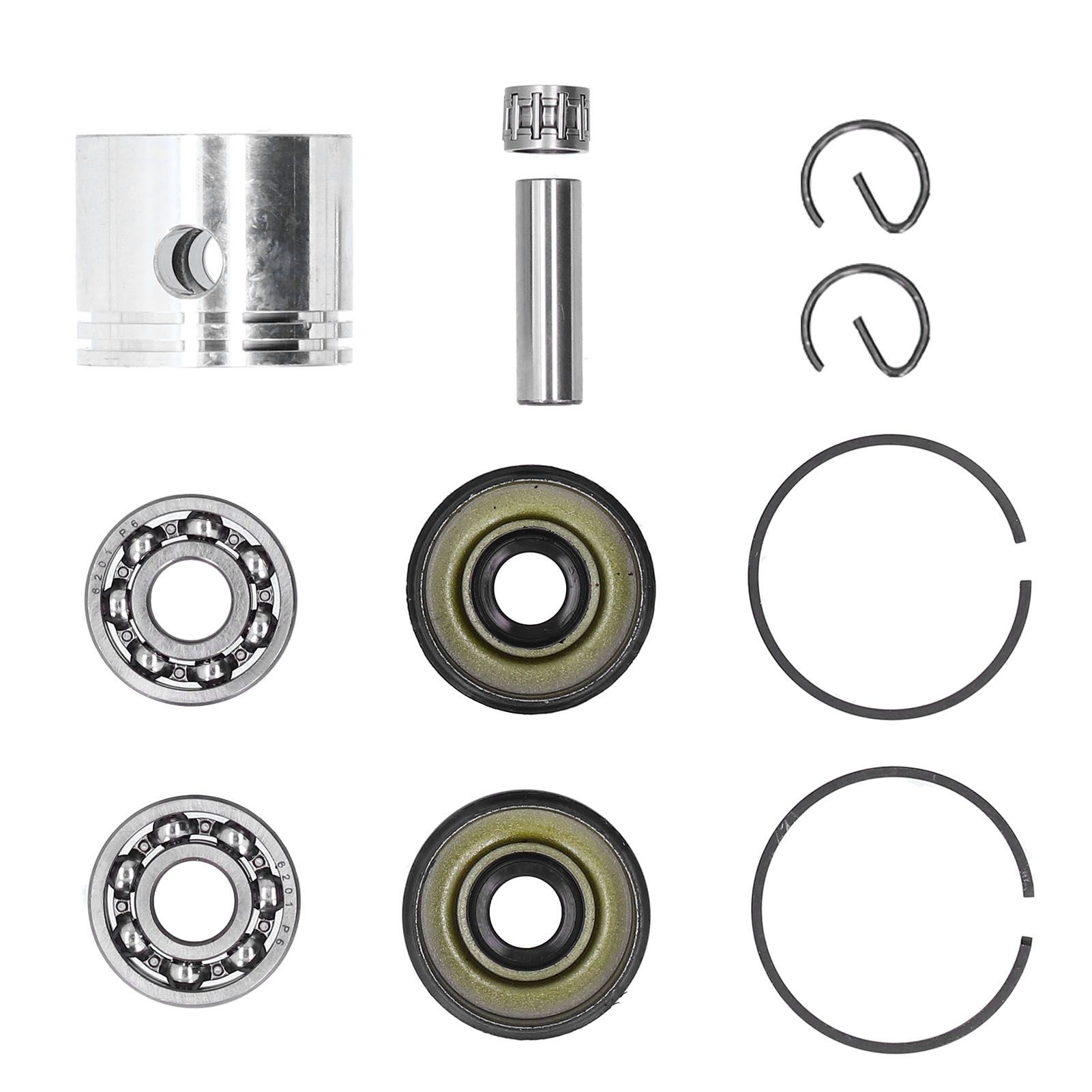 41.1mm Piston Kit Crank Bearing Fit for Poulan 220 221 260 1950 2150 2250 2450 view 5