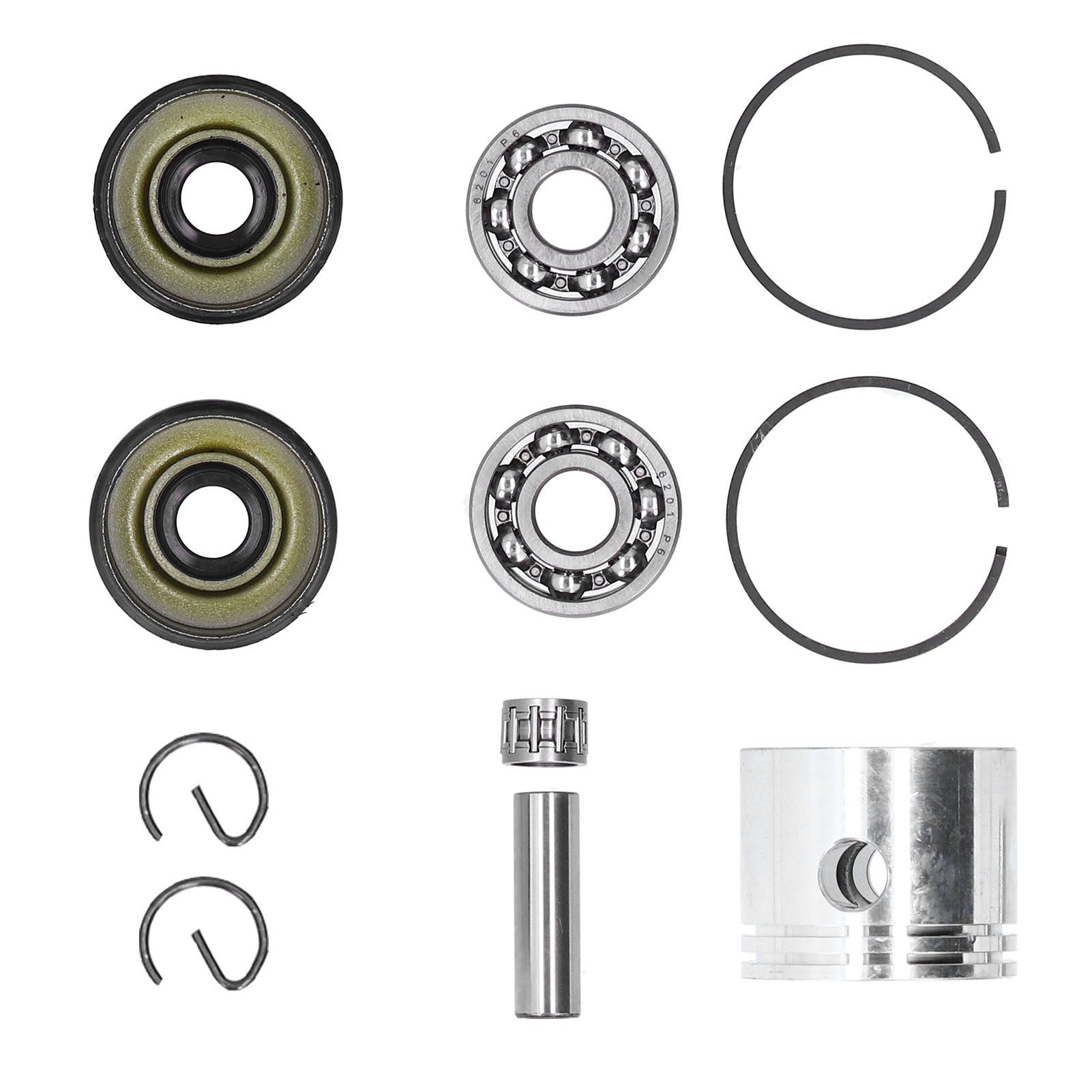 41.1mm Piston Kit Crank Bearing Fit for Poulan 220 221 260 1950 2150 2250 2450 view 6