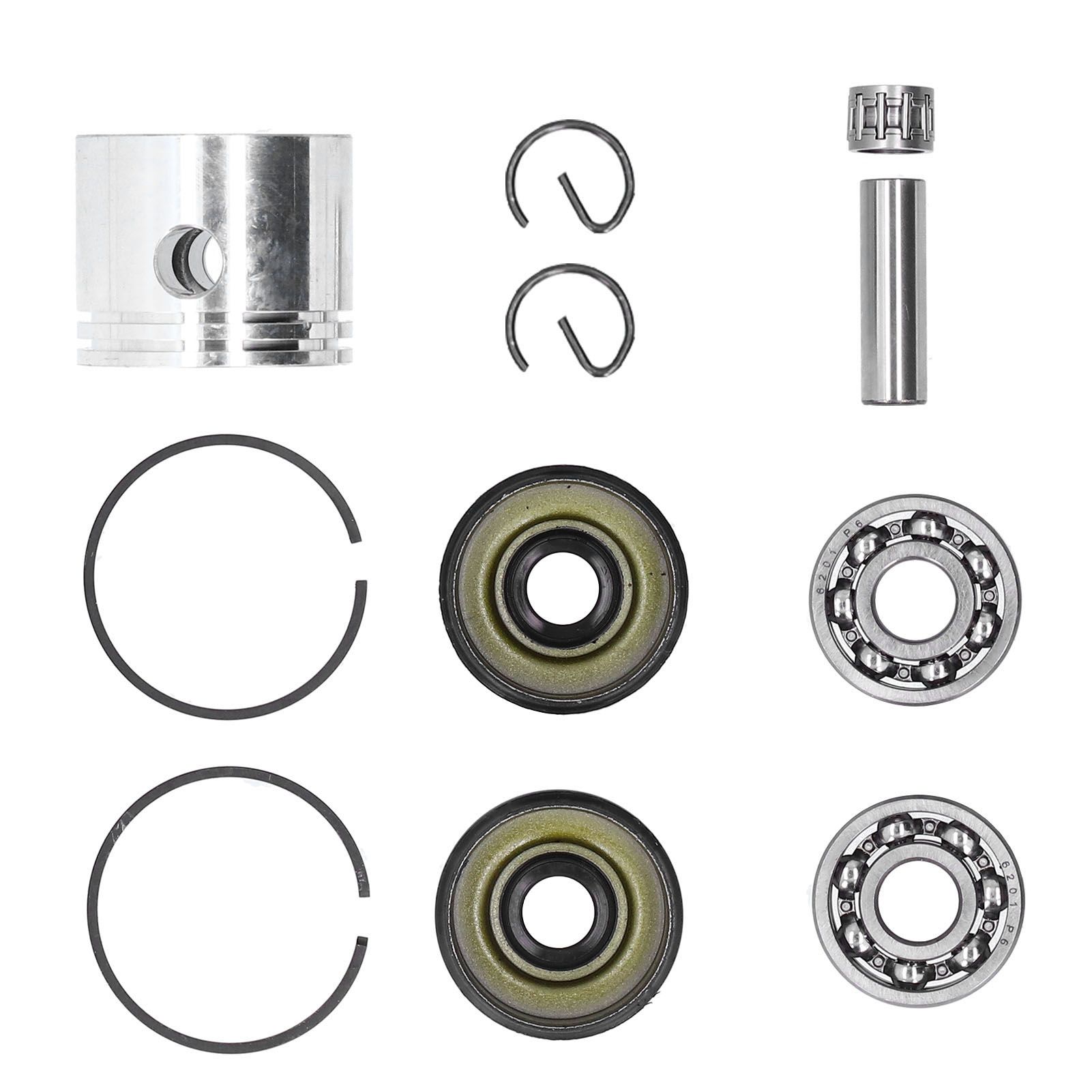 41.1mm Piston Kit Crank Bearing Fit for Poulan 220 221 260 1950 2150 2250 2450 view 8