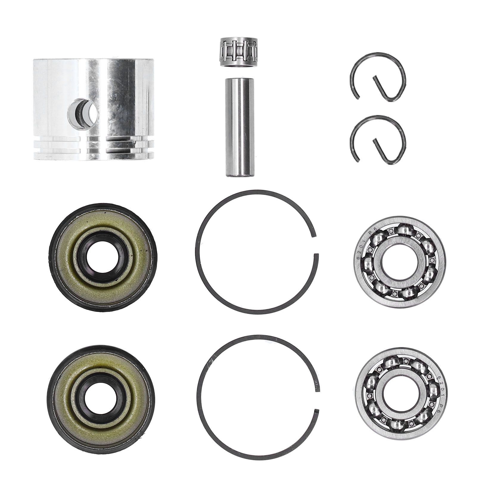 41.1mm Piston Kit Crank Bearing Fit for Poulan 220 221 260 1950 2150 2250 2450 view 10