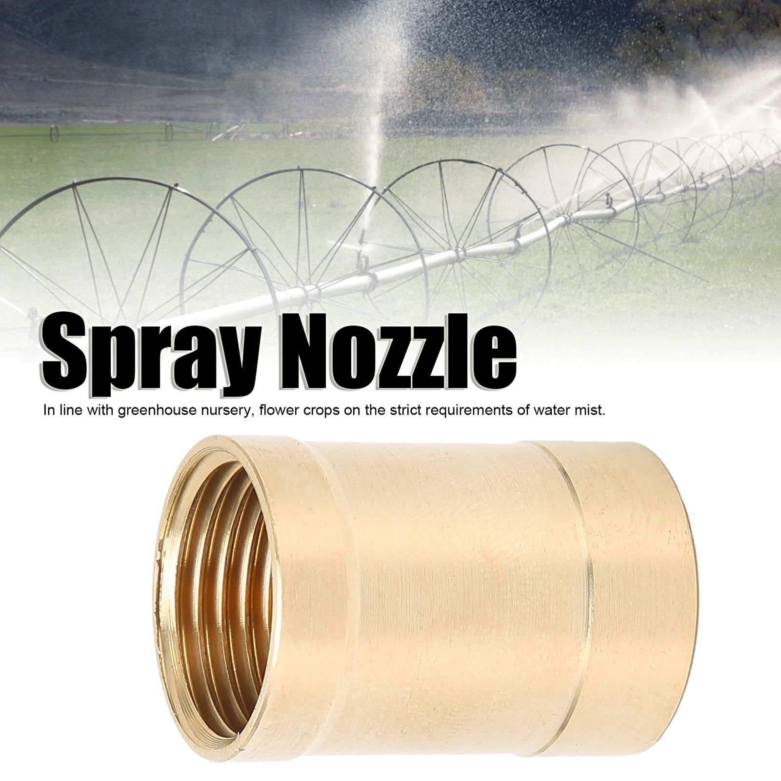Female Thread Brass Spray Nozzle Cooling Spray Head Automatic Irrigation view 14