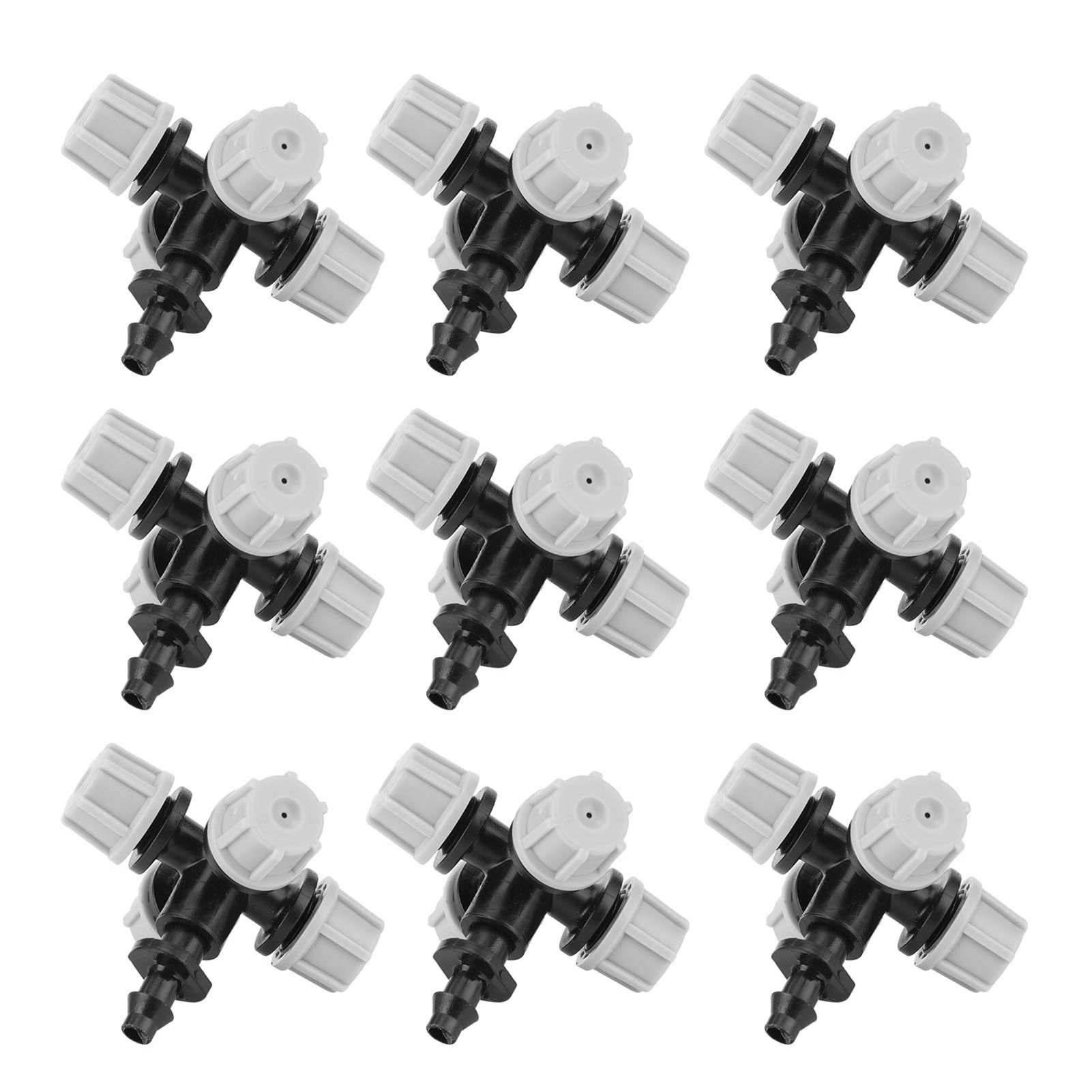 20PCS Cross Misting Sprinkler with Barbed Connector Garden Irrigation view 6