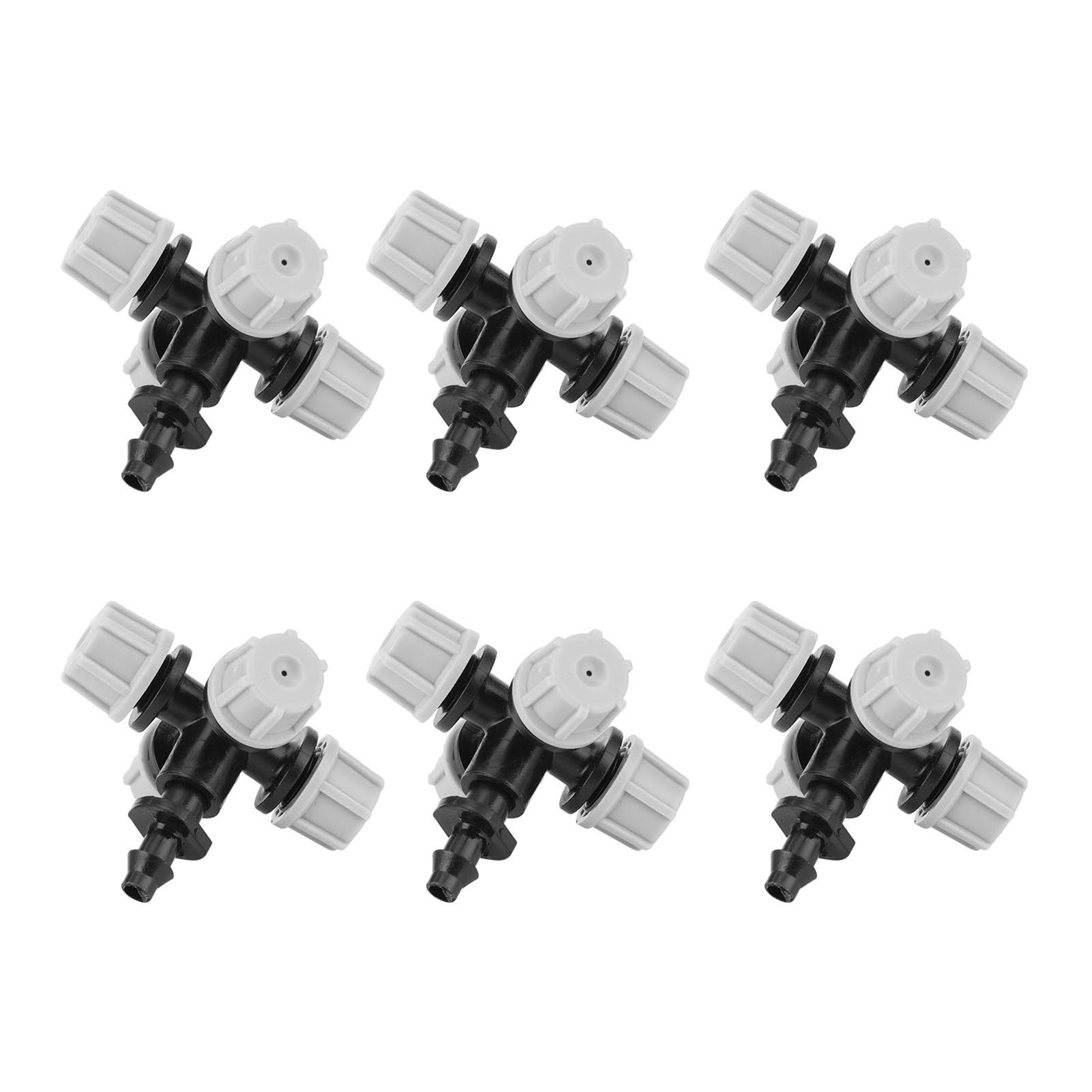 20PCS Cross Misting Sprinkler with Barbed Connector Garden Irrigation view 7