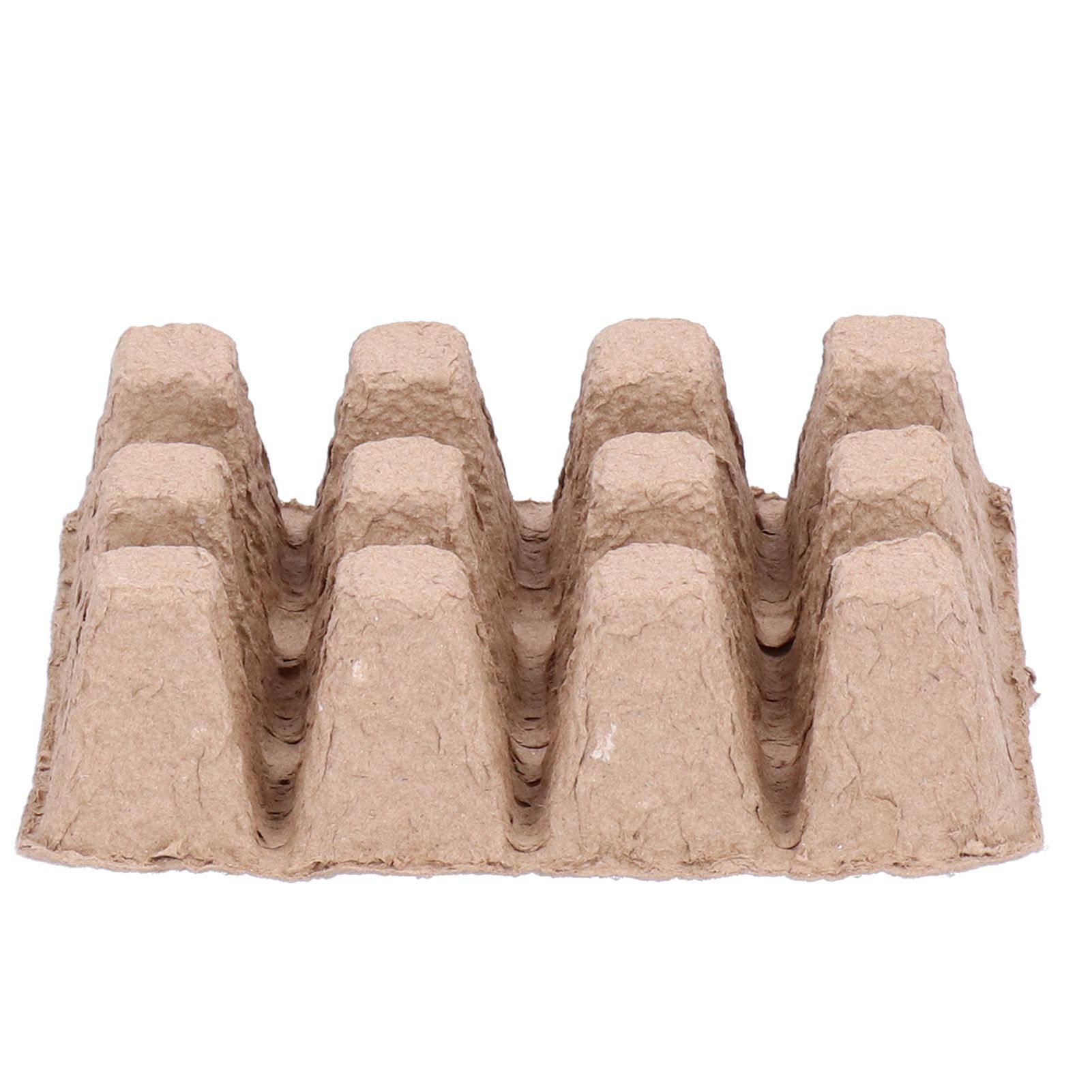 10Pcs 12‑Grid Paper Peat Pot Degradable Nursery Seedling Cup Gardening Accessory view 8