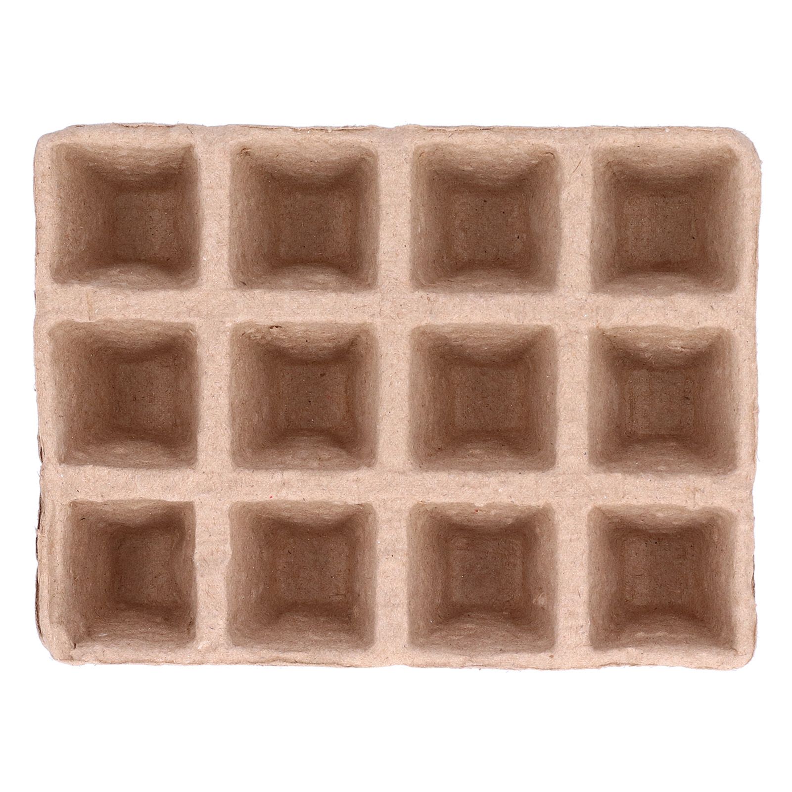 10Pcs 12‑Grid Paper Peat Pot Degradable Nursery Seedling Cup Gardening Accessory view 10