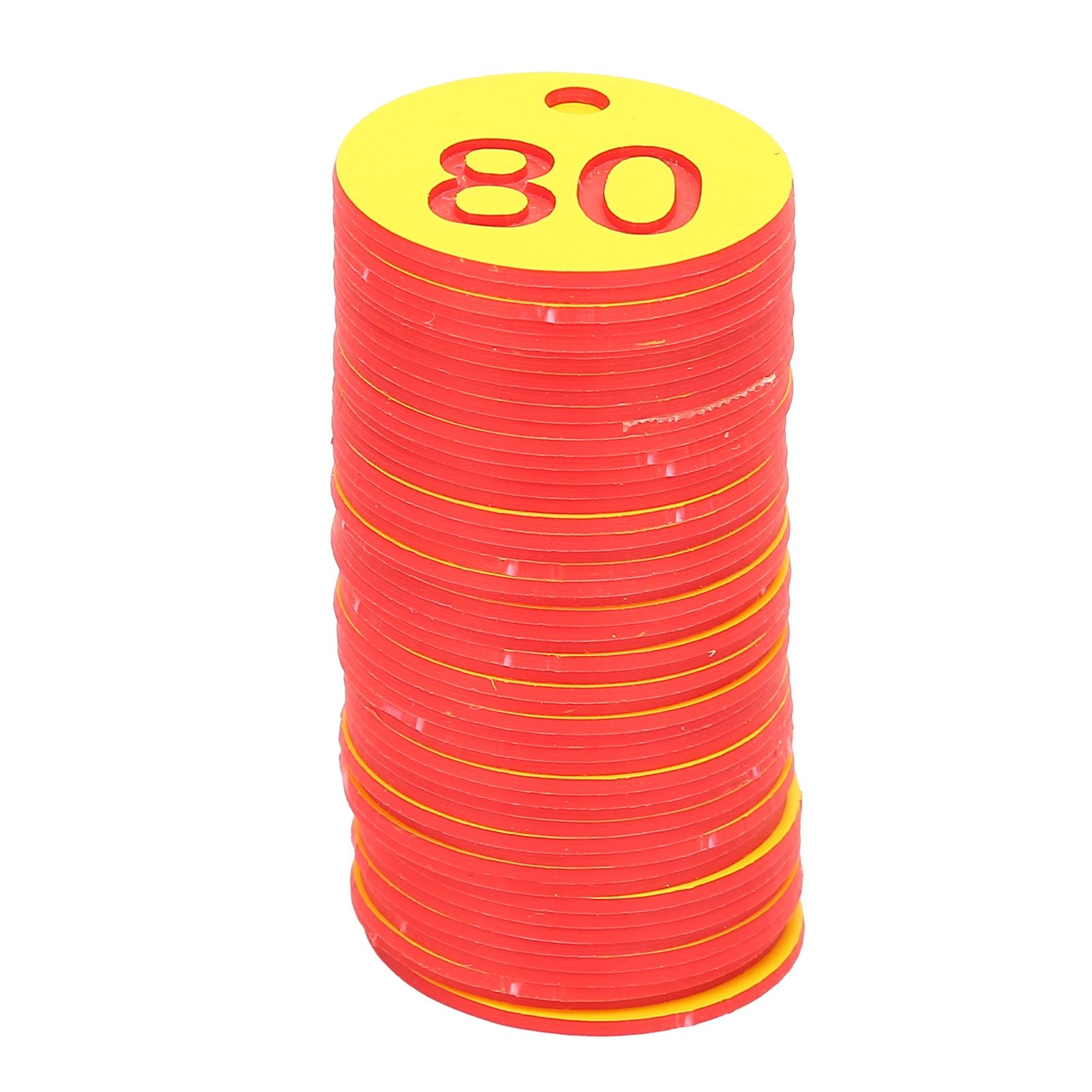 50Pcs Beehive Tag ABS Round Numbered Sign Labels with Hole Livestock Accessory view 5