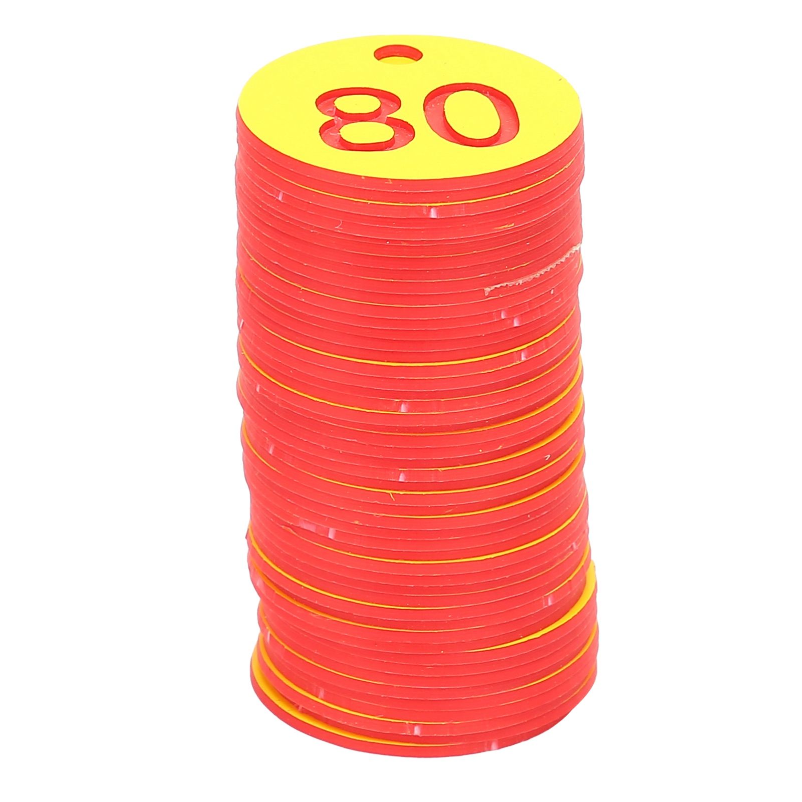 50Pcs Beehive Tag ABS Round Numbered Sign Labels with Hole Livestock Accessory view 6