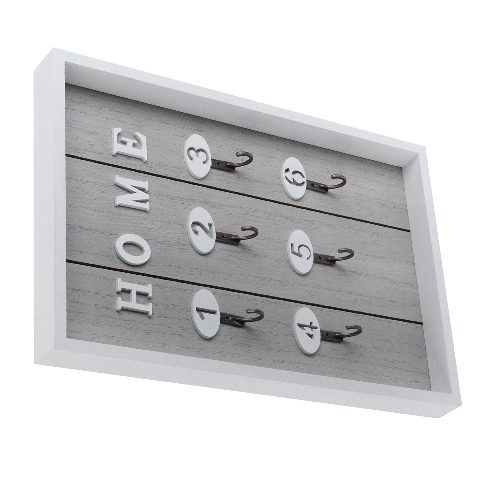 WallMounted Key Rack Wooden Key Organizer Hanger Decorative Key Hanging Holder view 8