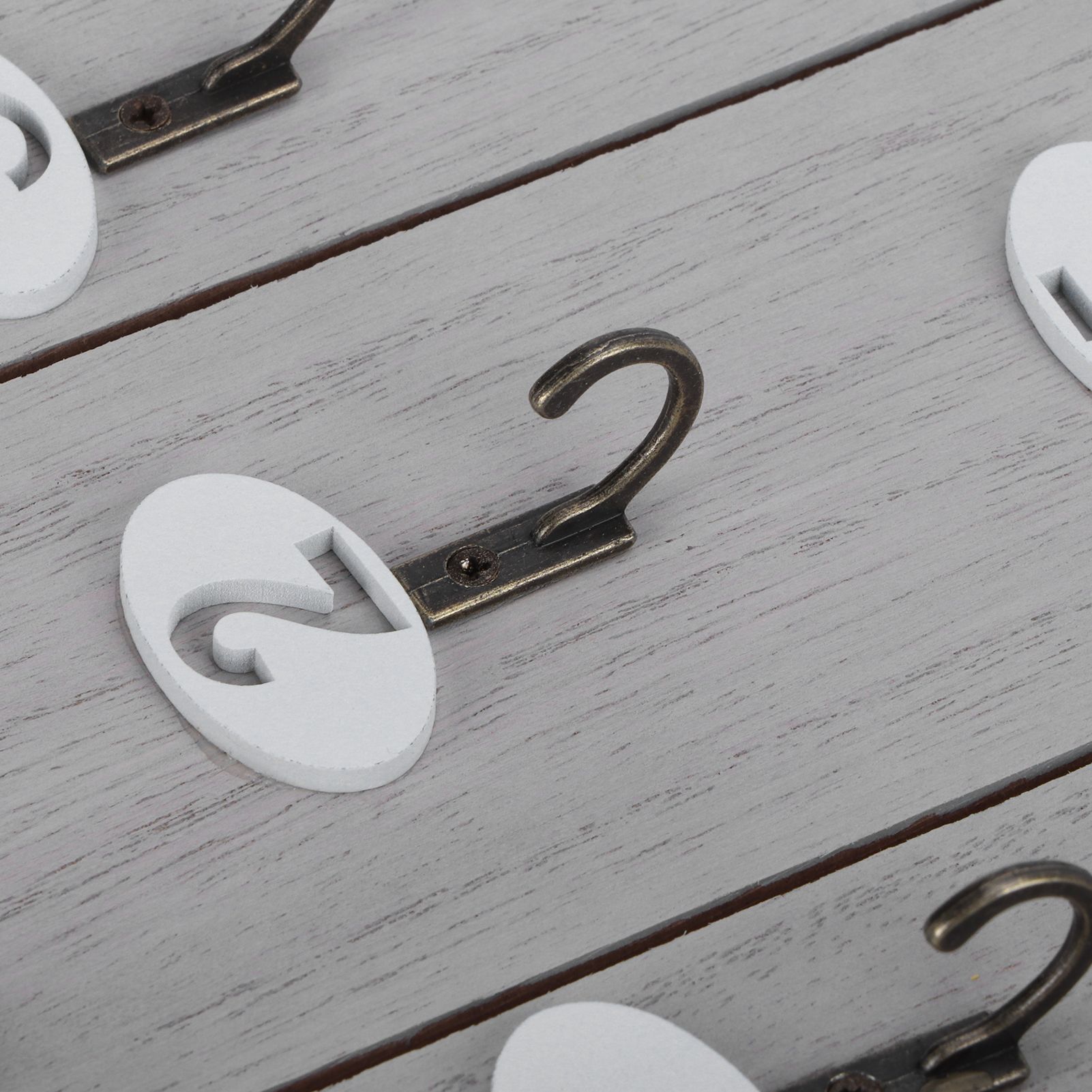 WallMounted Key Rack Wooden Key Organizer Hanger Decorative Key Hanging Holder view 11