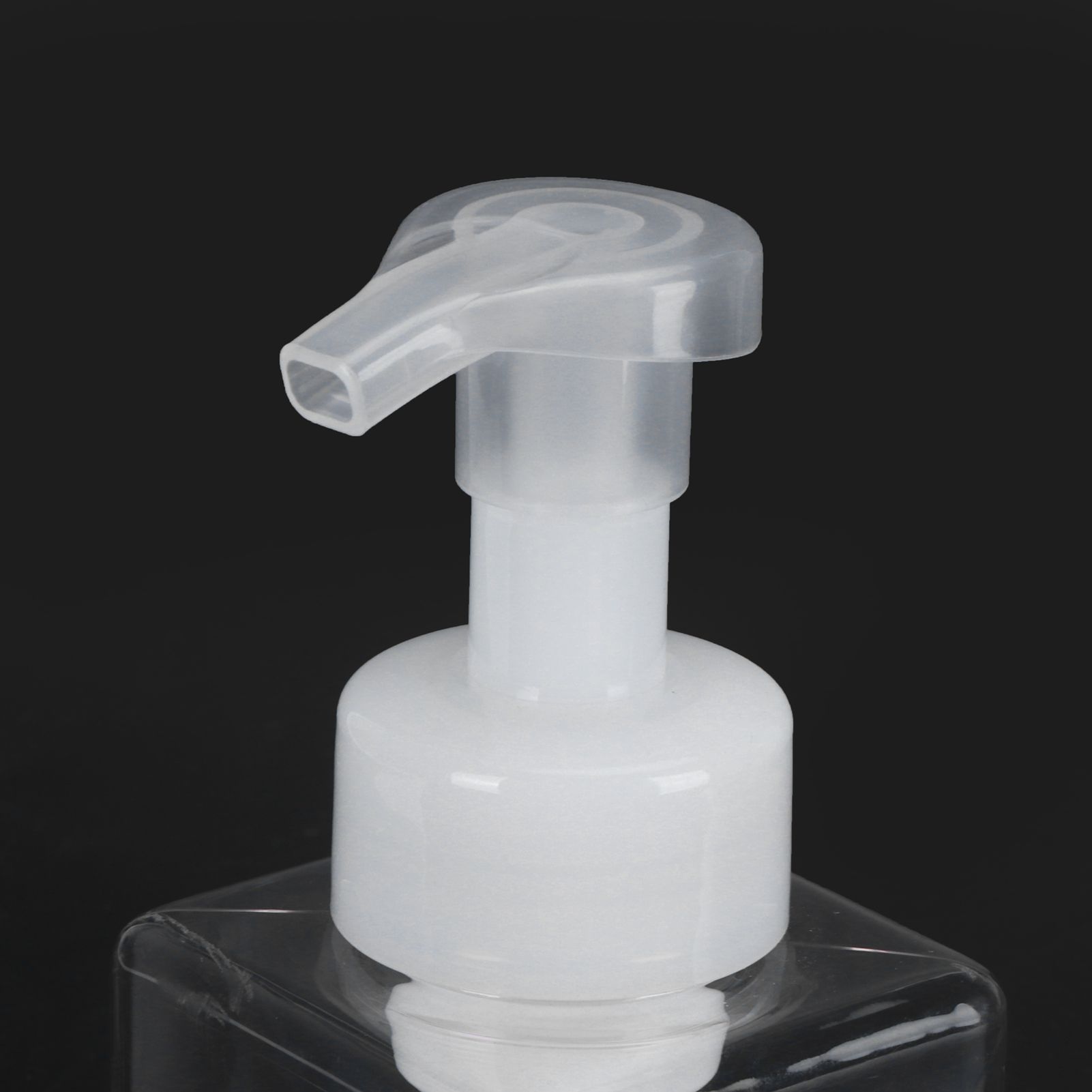 4PCS 250ml Clear Plastic Pump Bottles Foaming Soap Dispenser Refillable Foam view 11