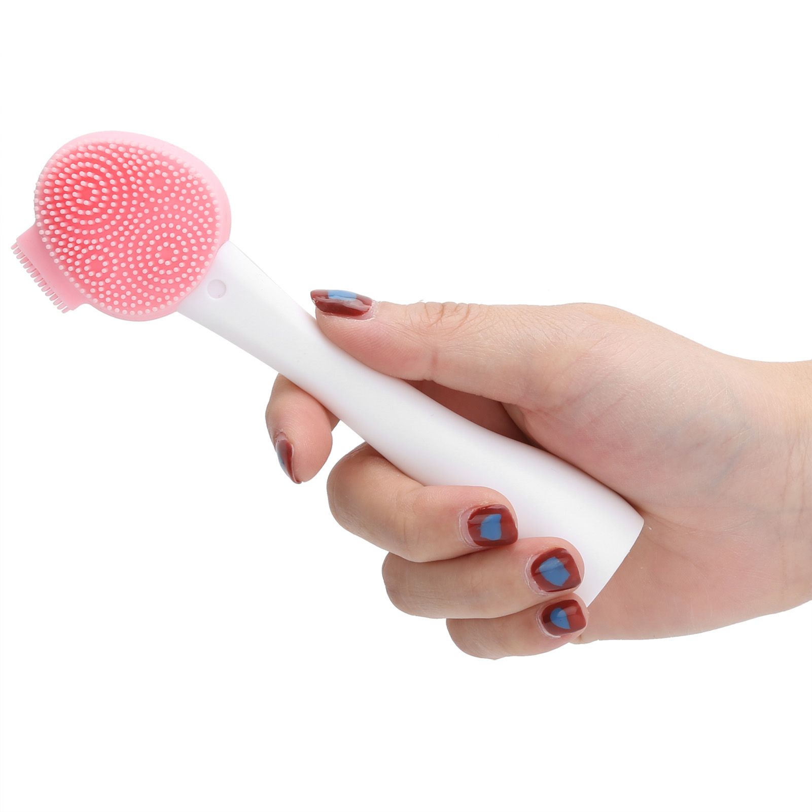Handheld Silicone Face Cleaning Brush Mask DIY Mixing Stick Makeup Cleansing view 8