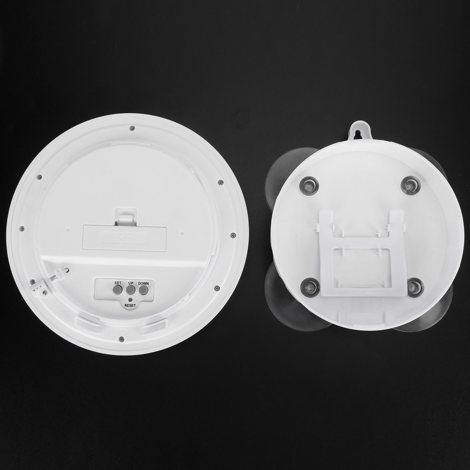 Shower Wall Clock Portable Waterproof Digital Clock with Temperature Calendar view 15