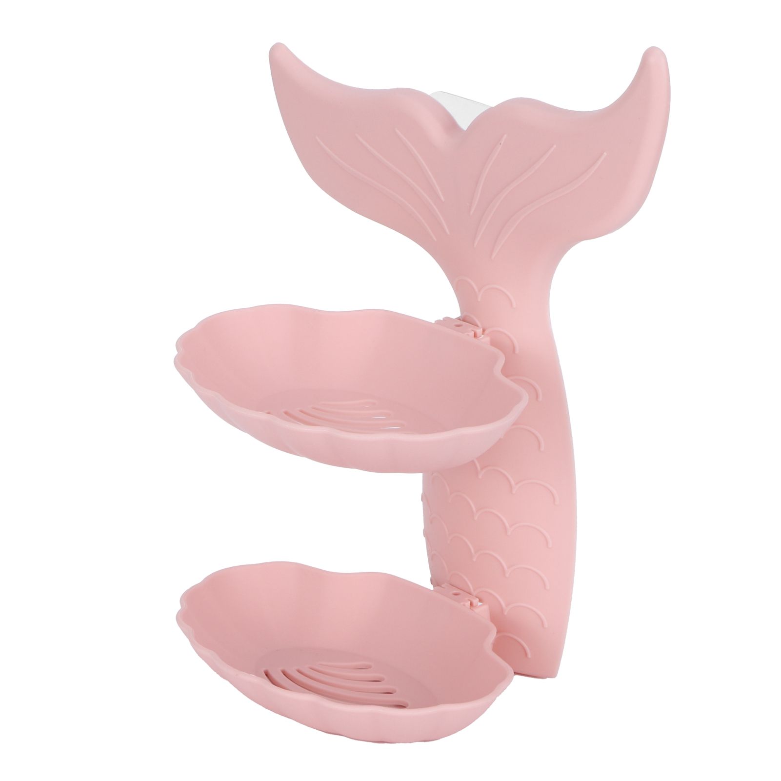 Double Layers Soap Box Wall-Mounted Soap Holder Drain Rack for Bathroom Supplies view 4