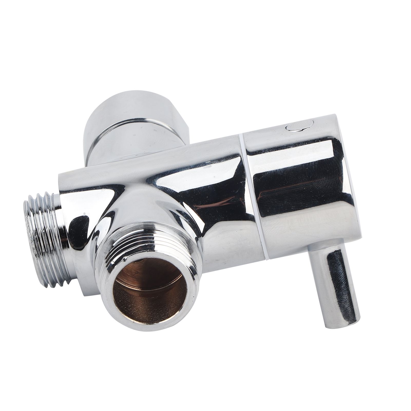 G1/2 Shower Head Diverter Valve Shower Arm Splitter for Hand Showerhead and view 3