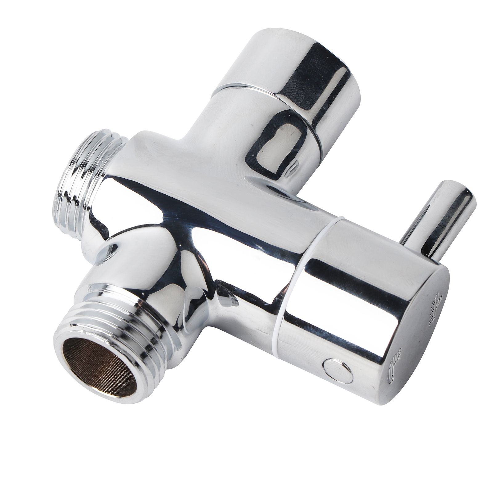 G1/2 Shower Head Diverter Valve Shower Arm Splitter for Hand Showerhead and view 4