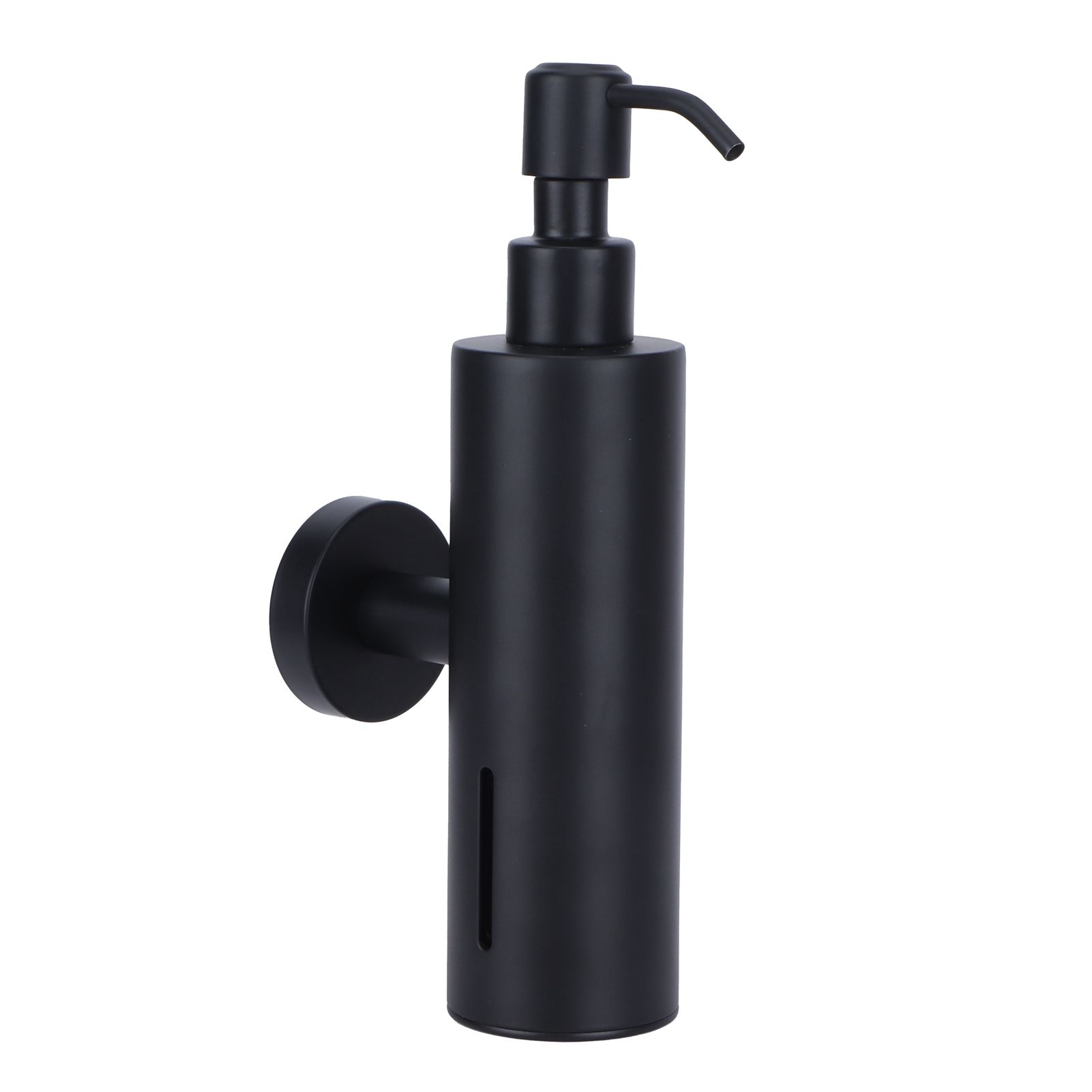 200ml Round Soap Dispenser Wall‑Mounted Shampoo Shower Gel Container Bathroom view 4