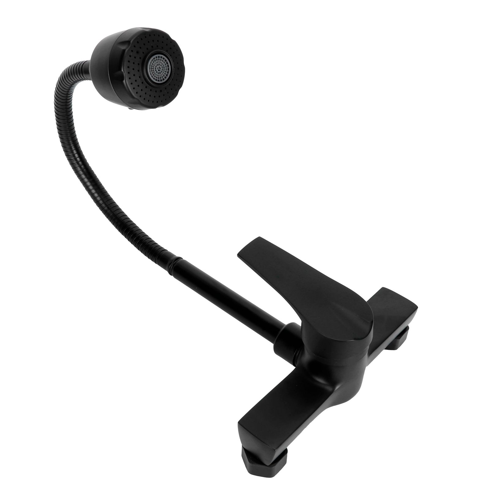 G1/2 Wall Mounted Faucet Bathtub Hot and Cold 360 Degree Rotation Water Mixer Tap view 3