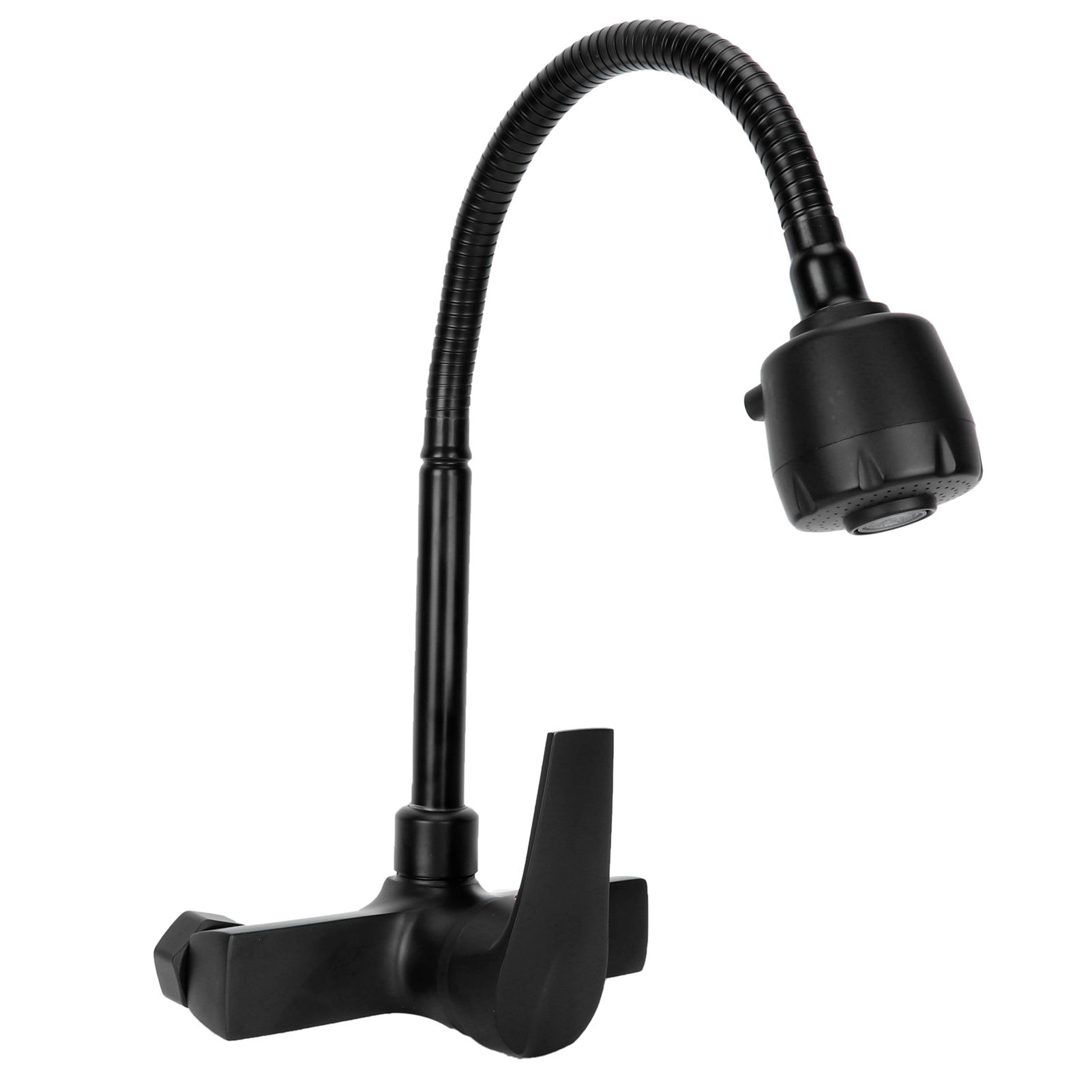 G1/2 Wall Mounted Faucet Bathtub Hot and Cold 360 Degree Rotation Water Mixer Tap view 8
