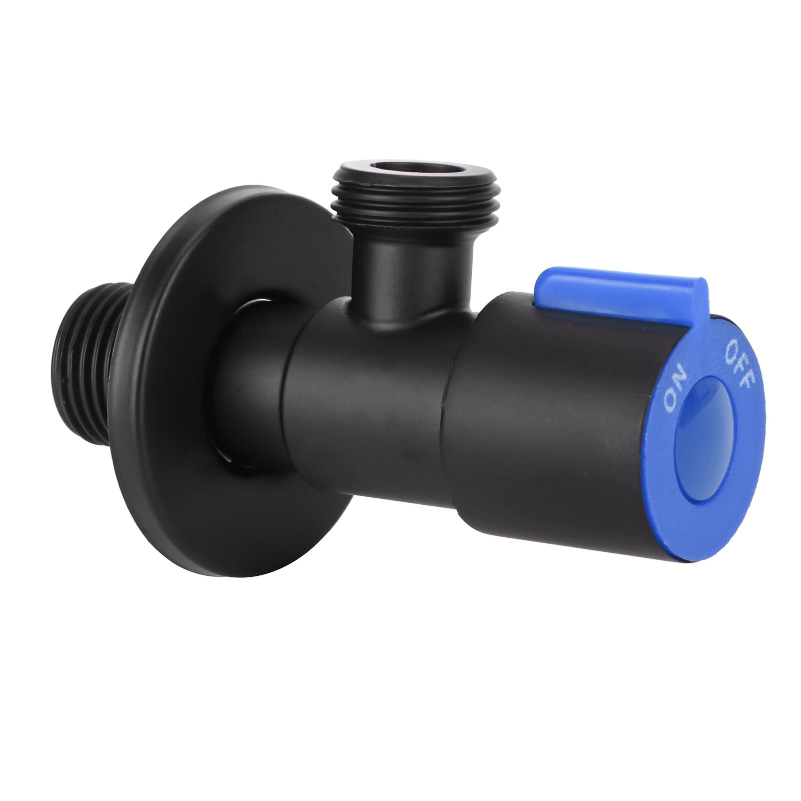 G1/2 Thread Angle Valve Stainless Steel Water Stop Valve for Bathroom Toilet — image 1