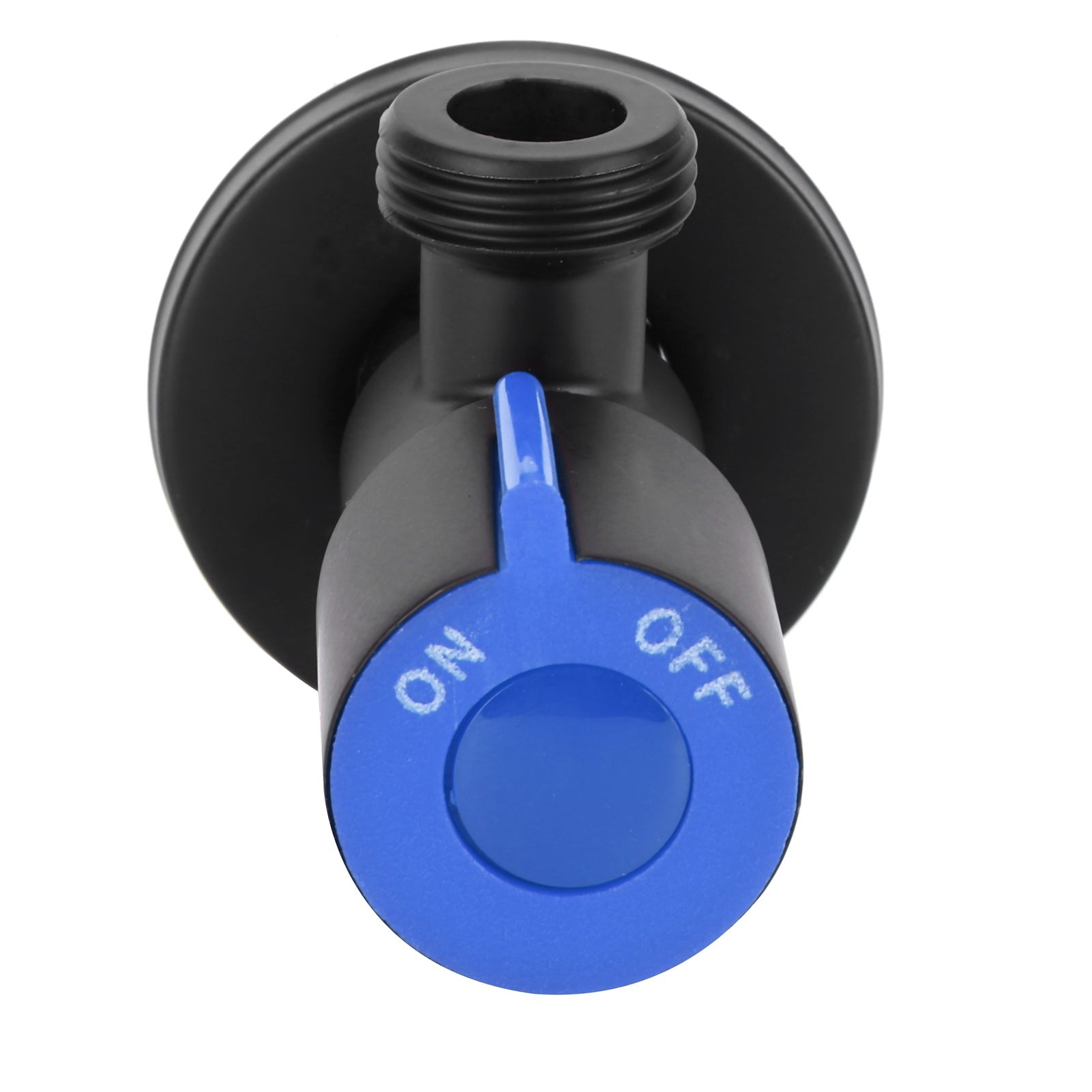 G1/2 Thread Angle Valve Stainless Steel Water Stop Valve for Bathroom Toilet view 2