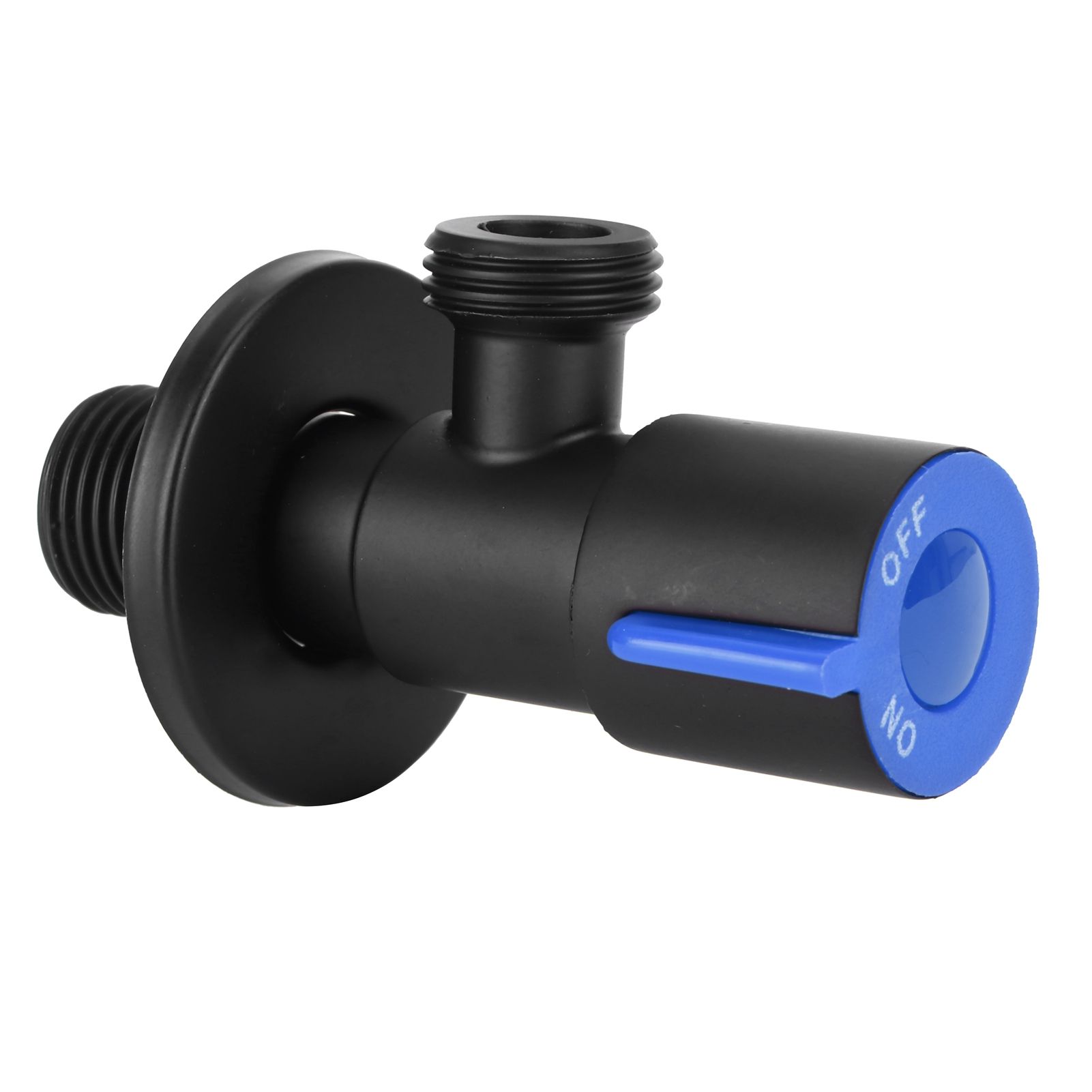 G1/2 Thread Angle Valve Stainless Steel Water Stop Valve for Bathroom Toilet view 3