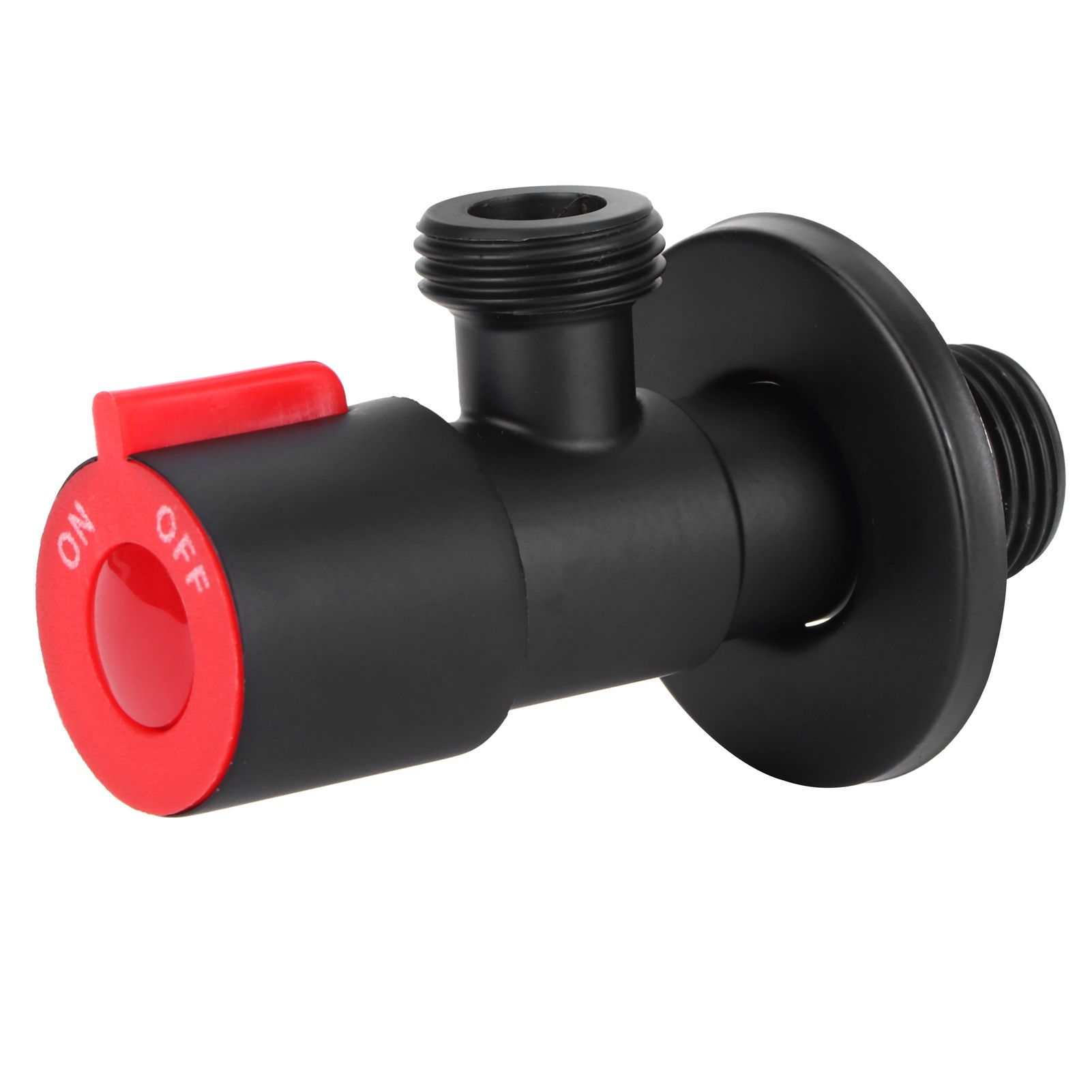 G1/2 Thread Angle Valve Stainless Steel Water Stop Valve for Bathroom Toilet view 2