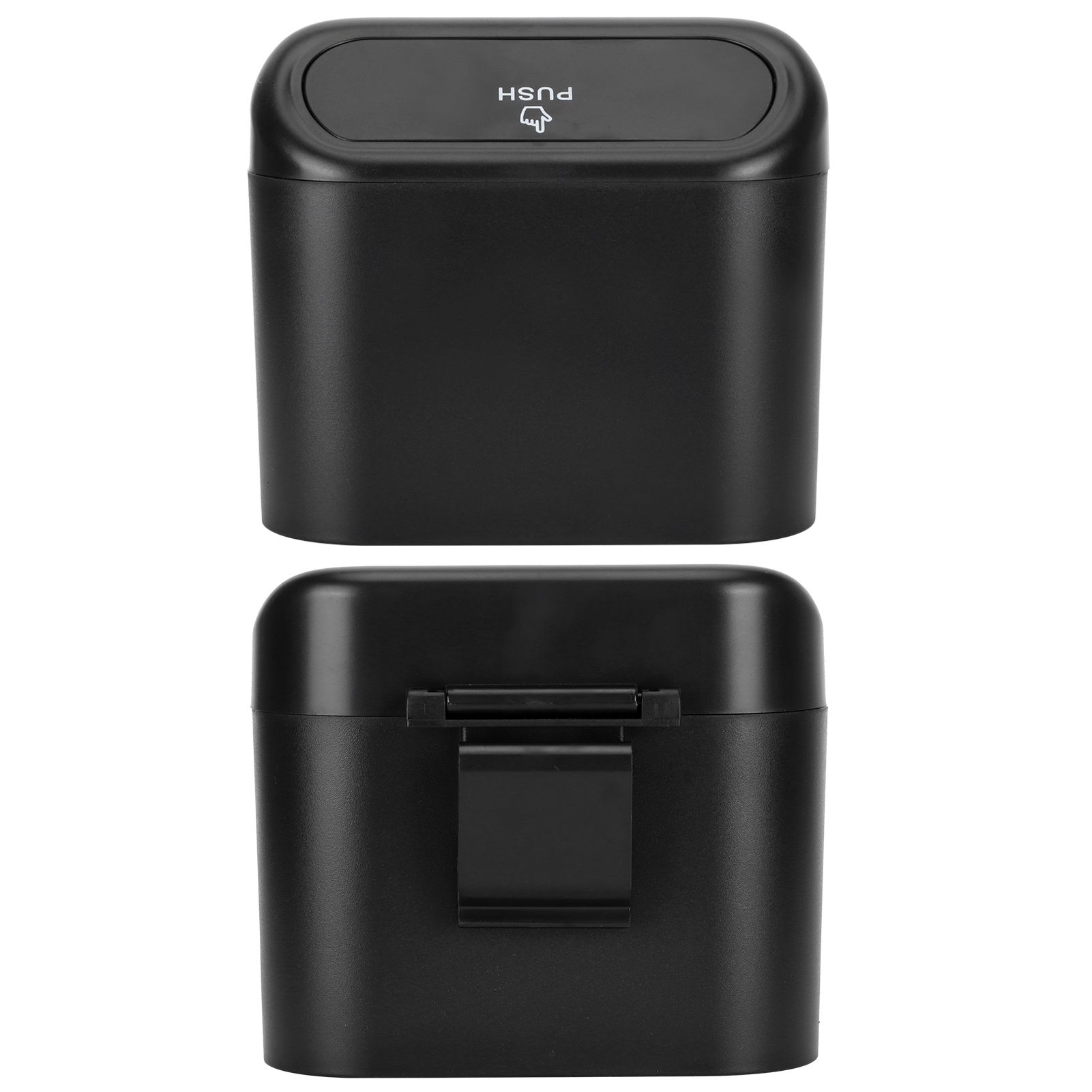 Car Trash Can Portable Hanging Garbage Waste Bin with Lid Vehicle Interior view 8