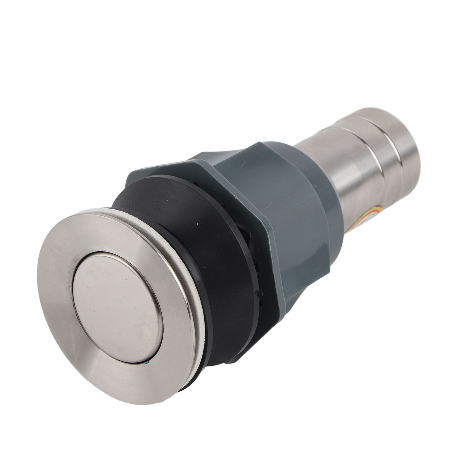 No Glue Stainless Steel Basin Drain Sink Drain Stopper NonOverflow Bathroom view 4