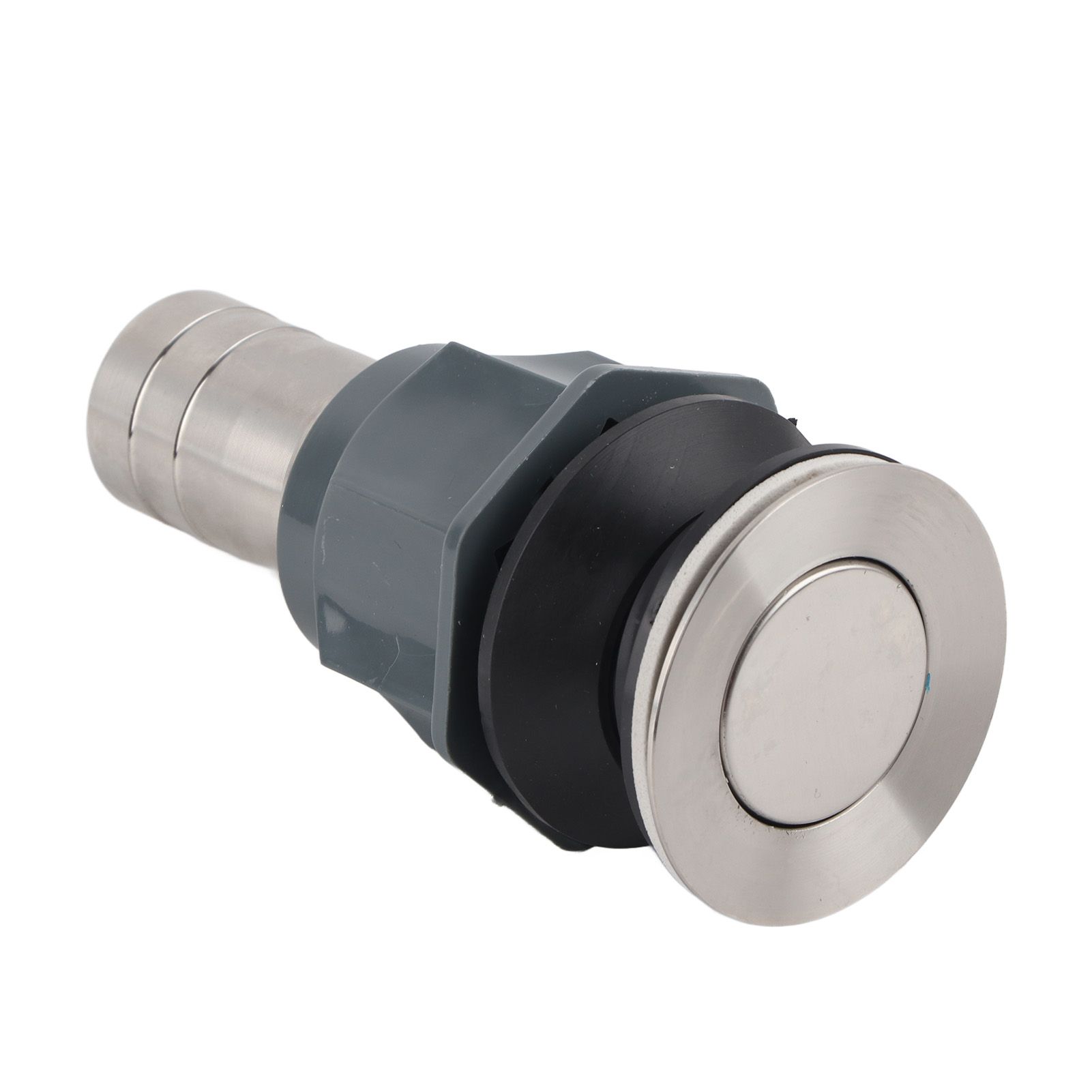 No Glue Stainless Steel Basin Drain Sink Drain Stopper NonOverflow Bathroom view 6