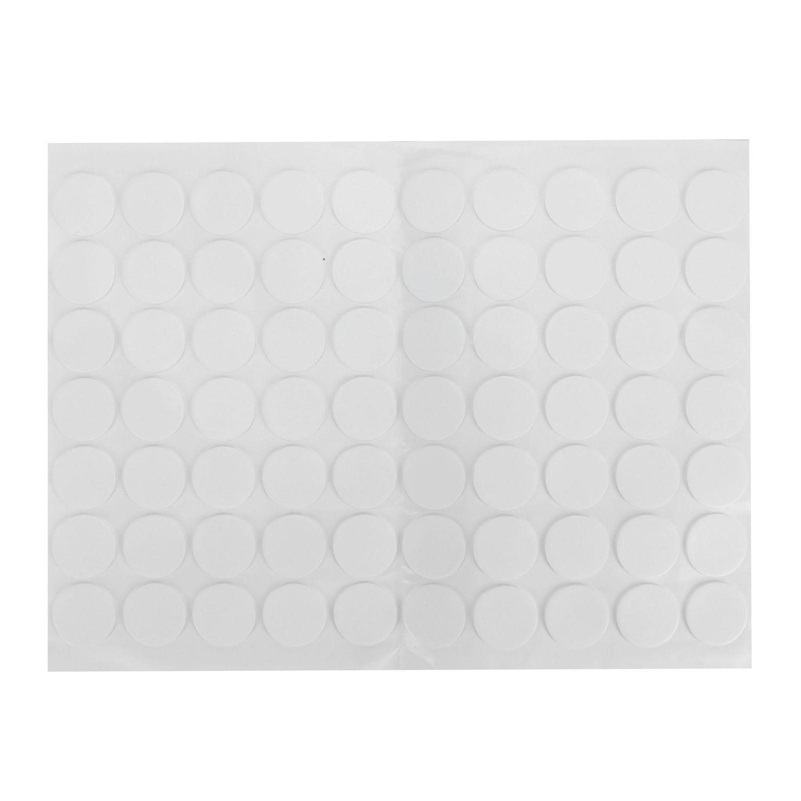 70Pcs Round Sticker Acrylic Acid Transparent Double Sided Adhesive Tape for — image 1