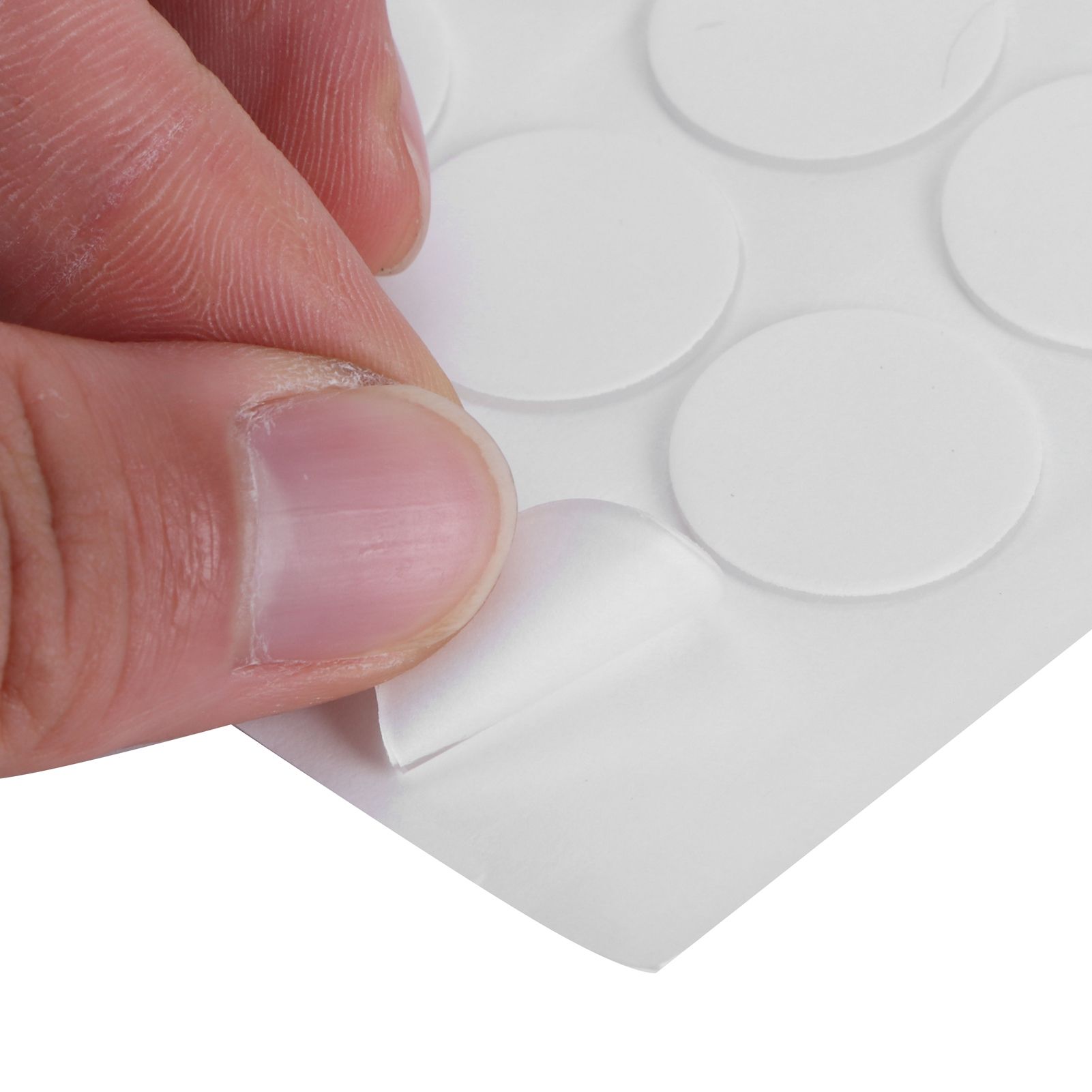 70Pcs Round Sticker Acrylic Acid Transparent Double Sided Adhesive Tape for view 15