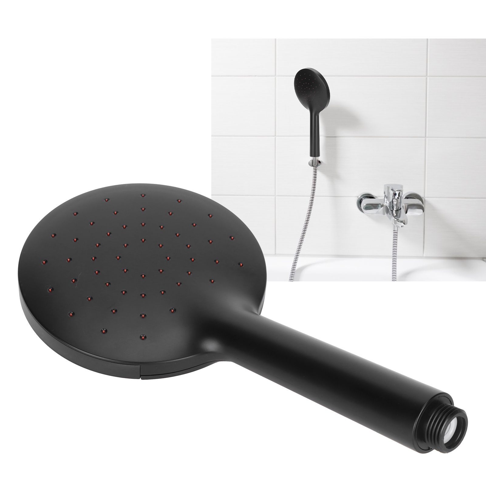 G1/2in Shower Head High Pressure Handheld Bath Shower Sprayer Accessories for view 12