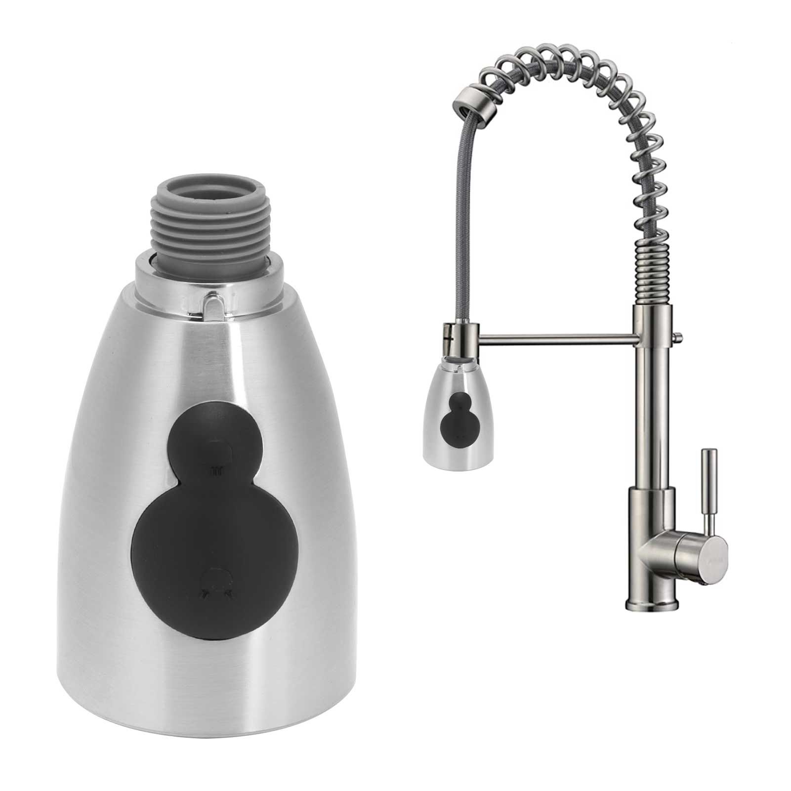 G1/2in Faucet Sprayer Nozzle Pull Out Faucet Spray Head with 2 Modes for view 12