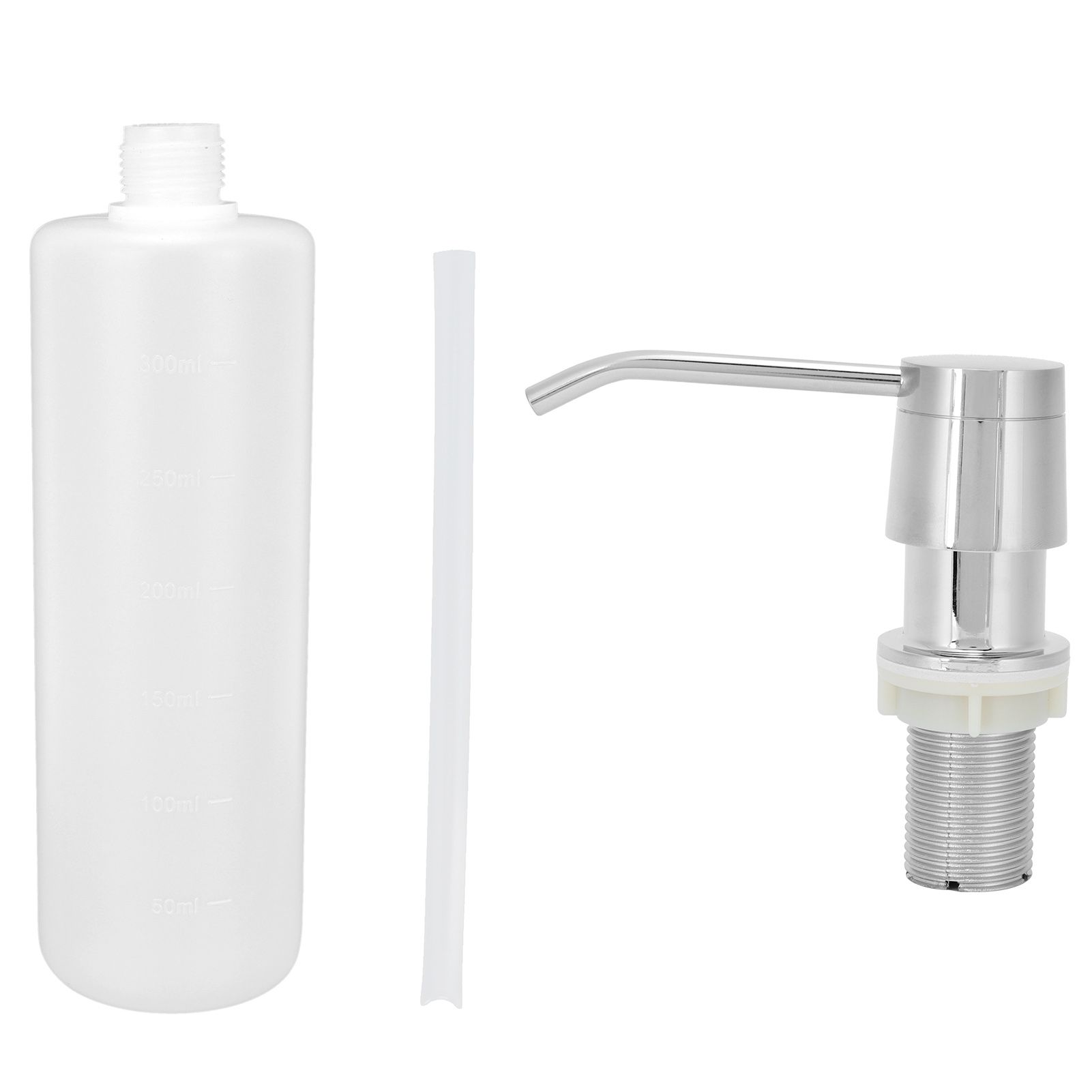 Sink Soap Dispenser 350ml Pump Soap Lotion Container Organizer Bathroom Accessory view 9