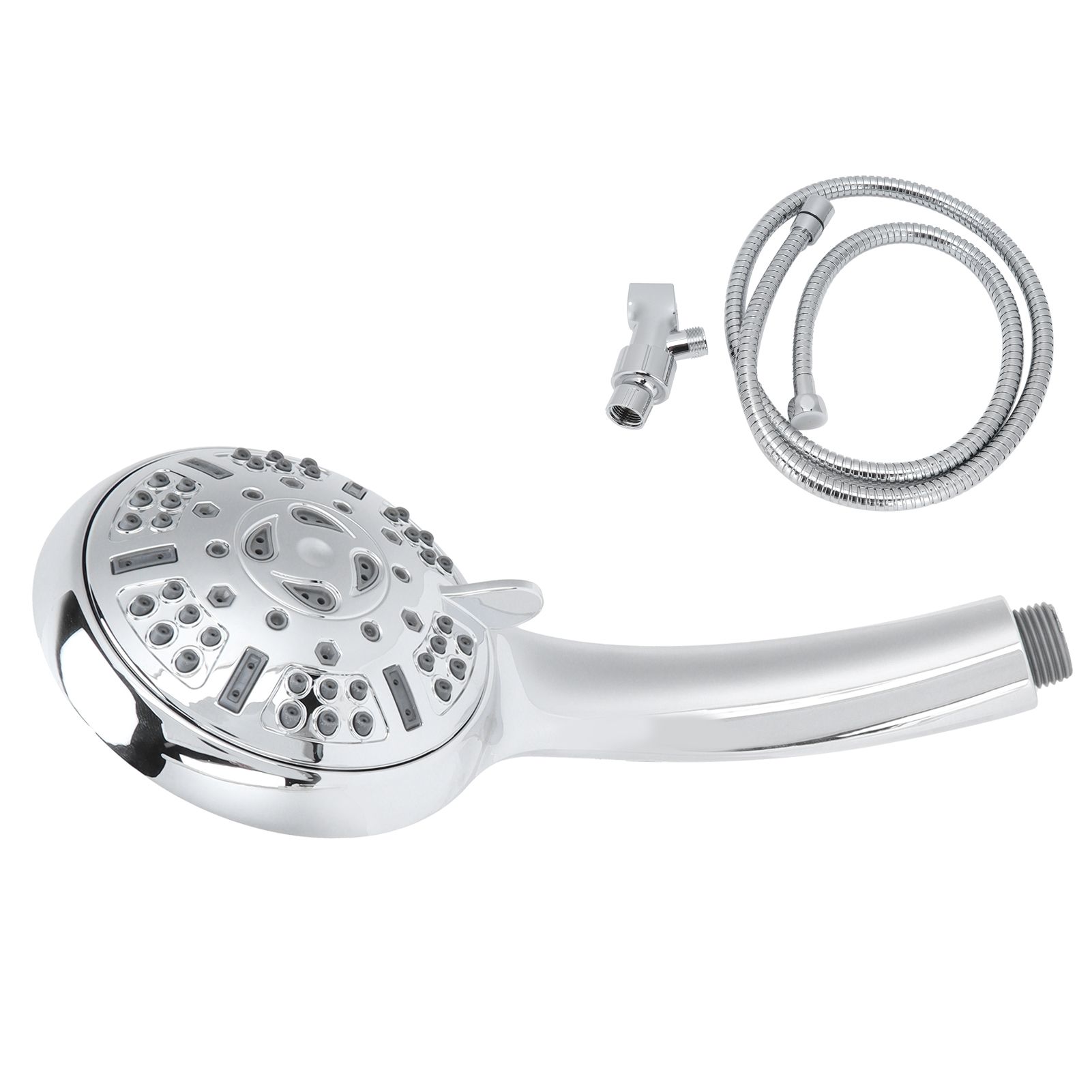 G1/2in High Pressure Showerhead Bath Shower Sprayer with 9 Function Bathroom view 2