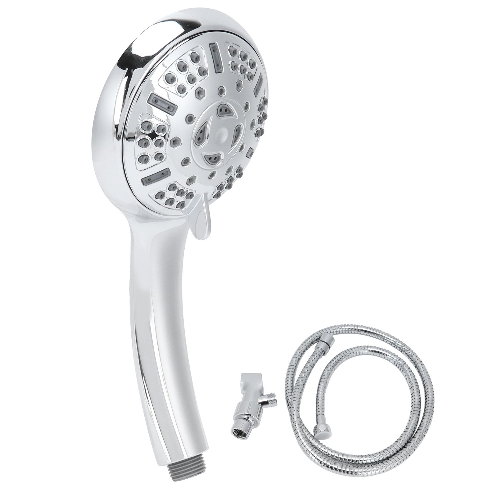 G1/2in High Pressure Showerhead Bath Shower Sprayer with 9 Function Bathroom view 3