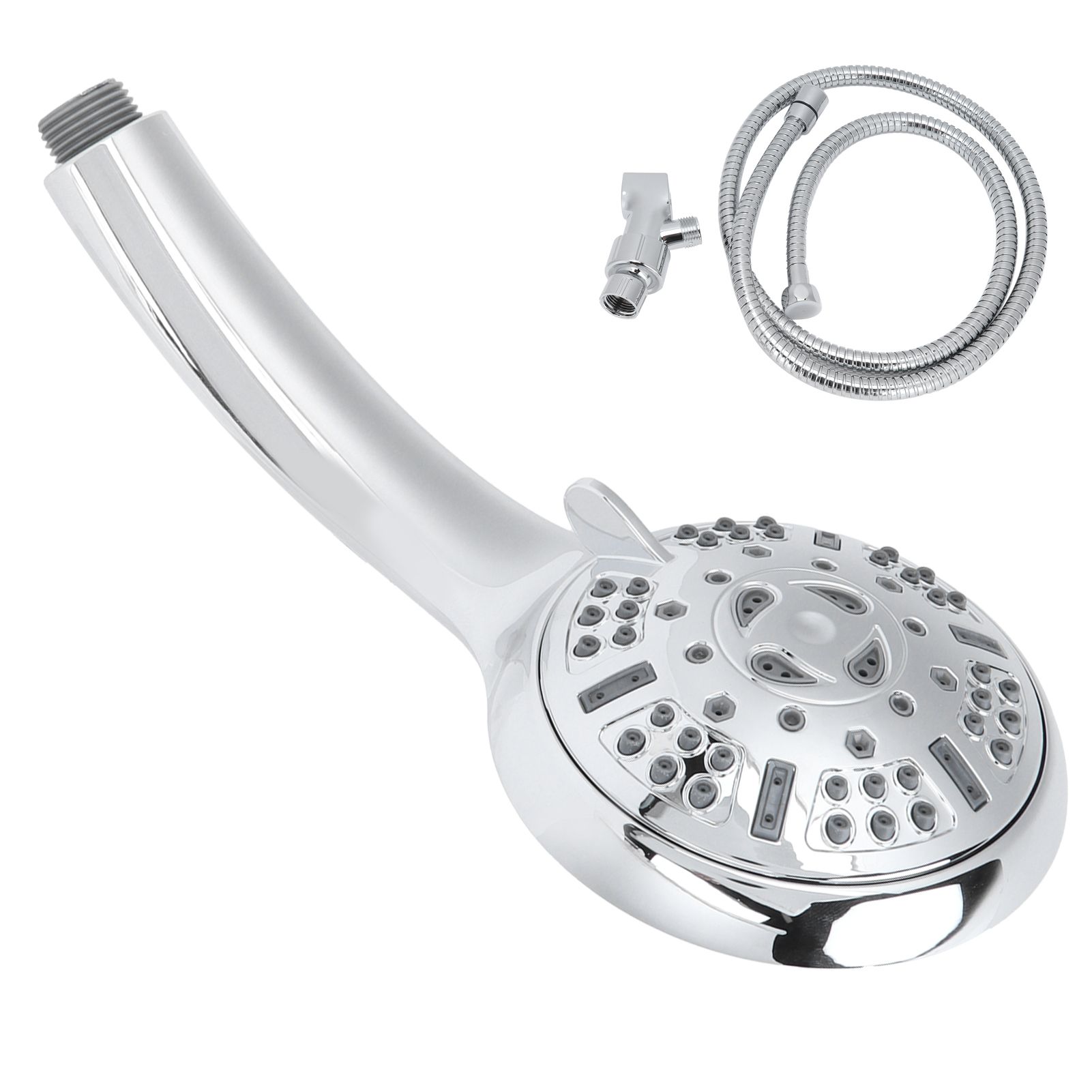 G1/2in High Pressure Showerhead Bath Shower Sprayer with 9 Function Bathroom view 8