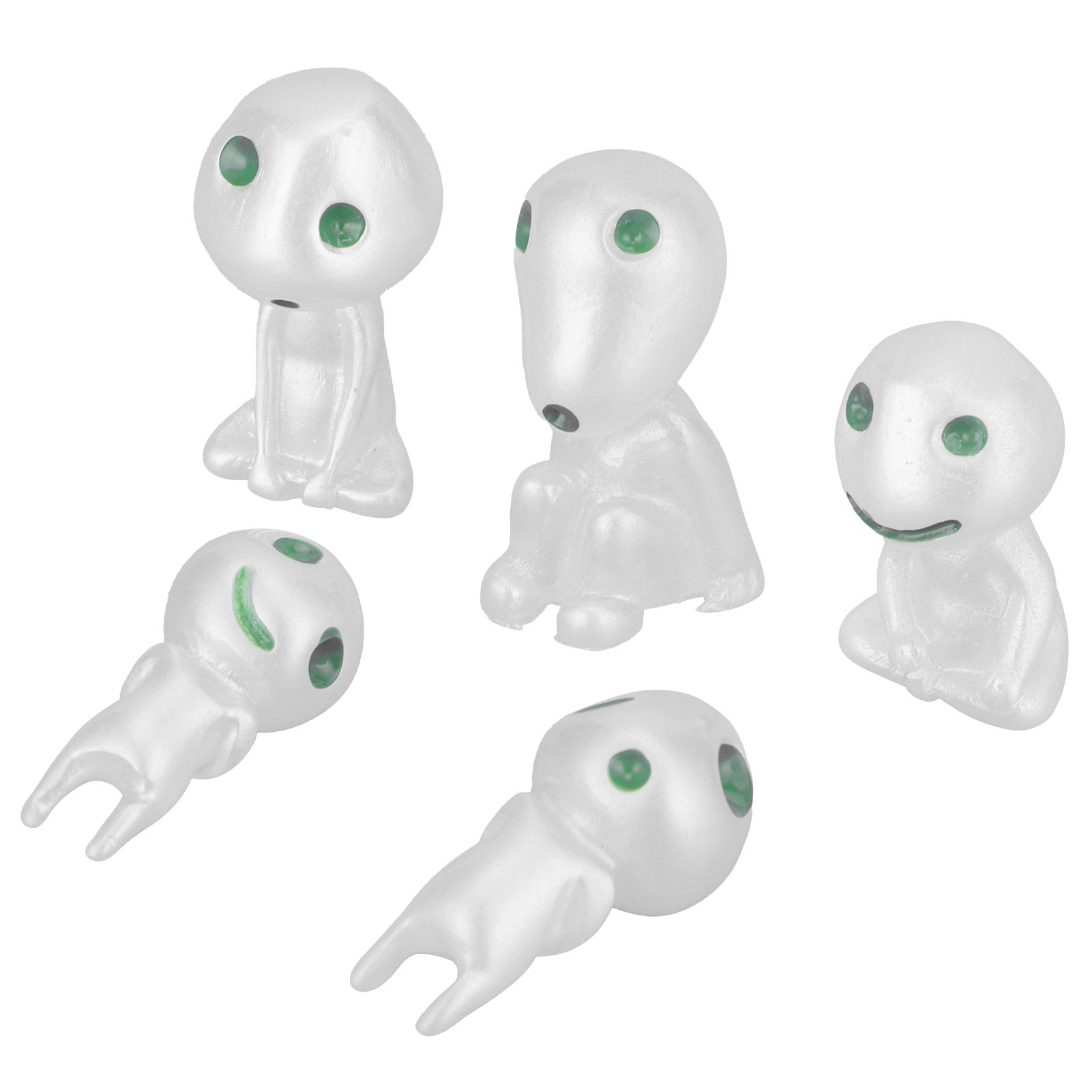 5Pcs Luminous Small Ornaments Outdoor Lawn Decoration Garden Statues for view 2