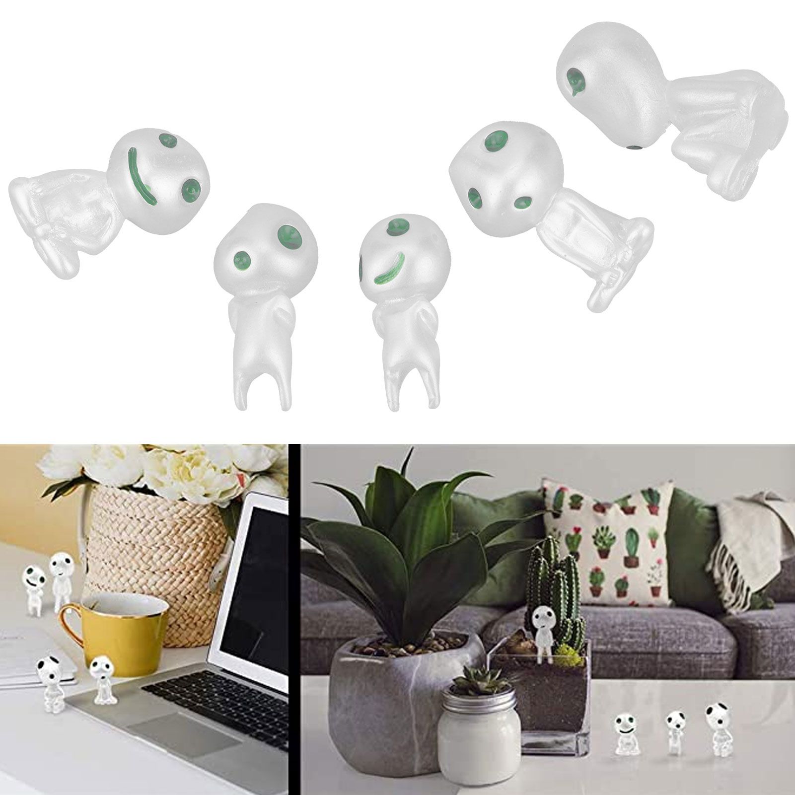 5Pcs Luminous Small Ornaments Outdoor Lawn Decoration Garden Statues for view 12