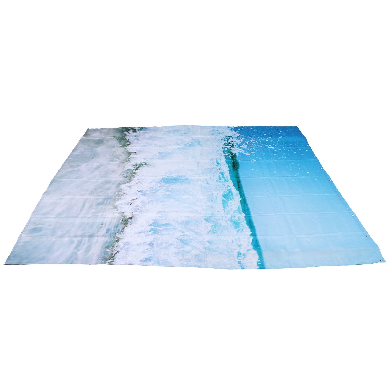 Free Punch Shower Curtain with Hook Waterproof Bath Curtain for Home Bathroom view 4