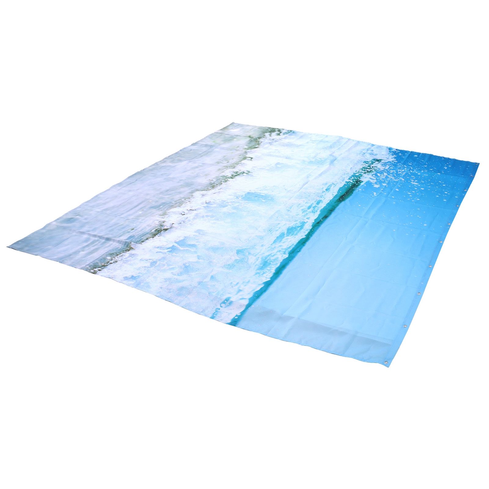 Free Punch Shower Curtain with Hook Waterproof Bath Curtain for Home Bathroom view 6
