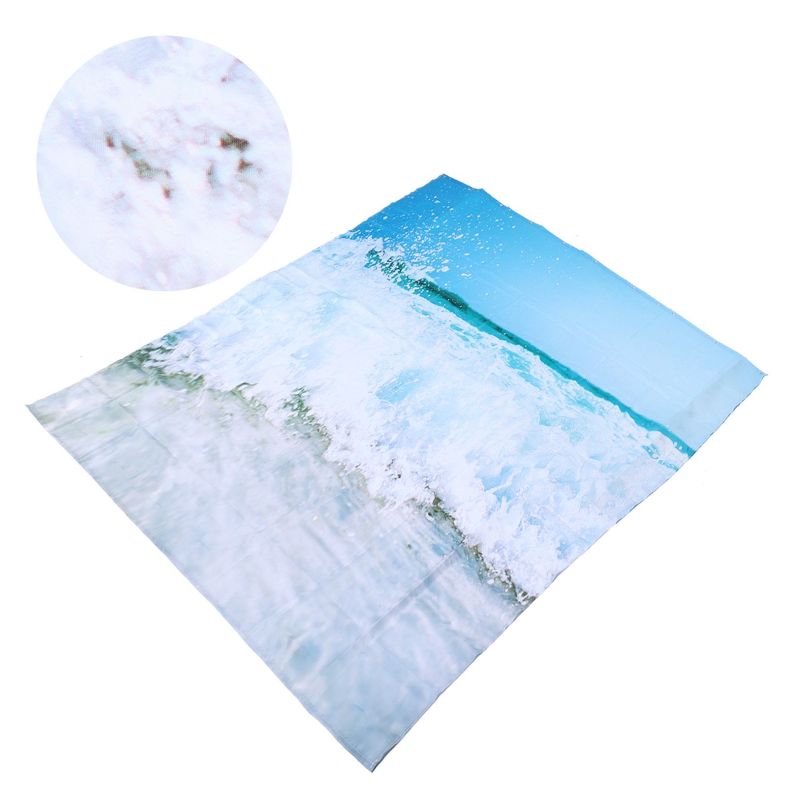 Free Punch Shower Curtain with Hook Waterproof Bath Curtain for Home Bathroom view 10