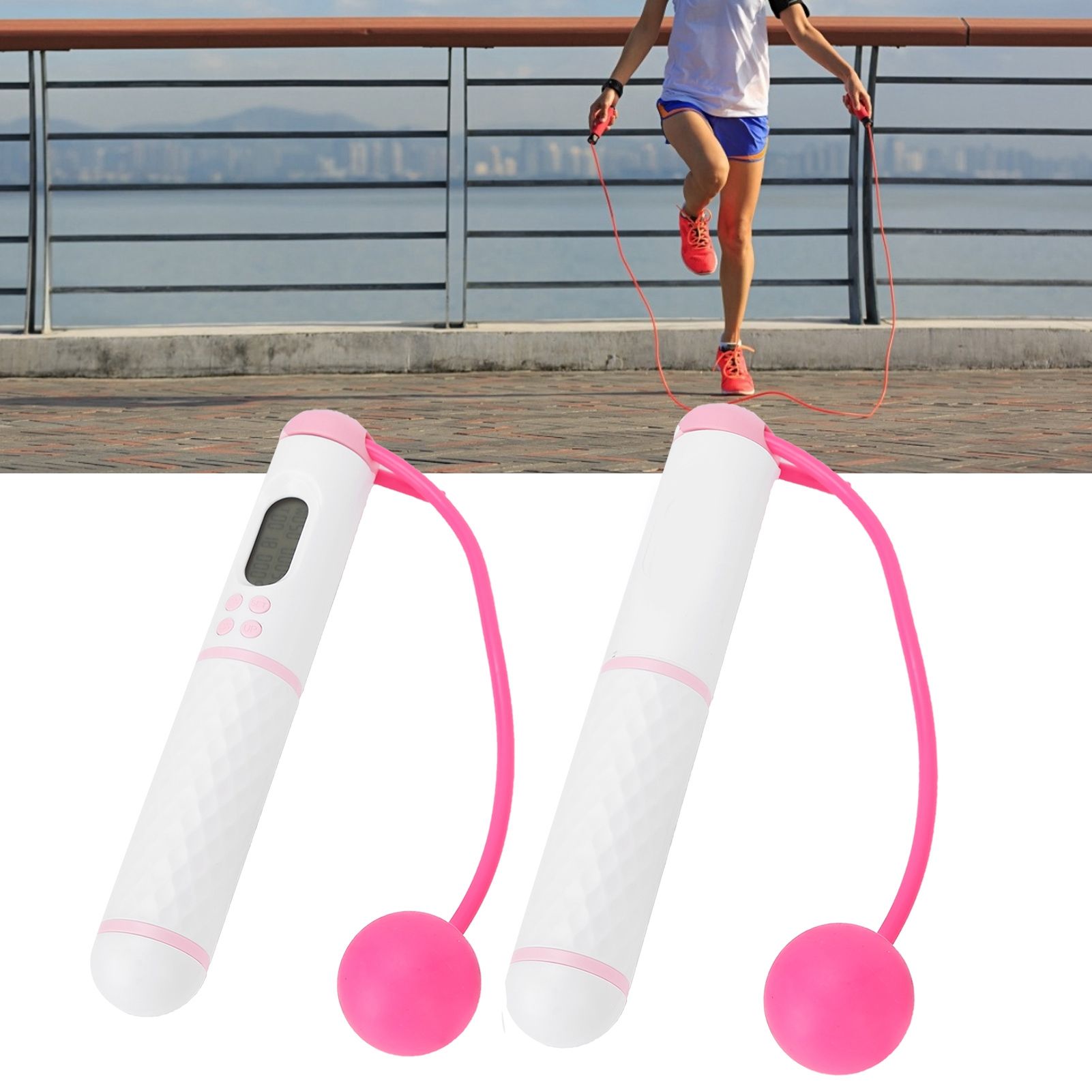 Skipping Rope Electronic Counting Jumping Rope Sports Exercise Fitness view 10