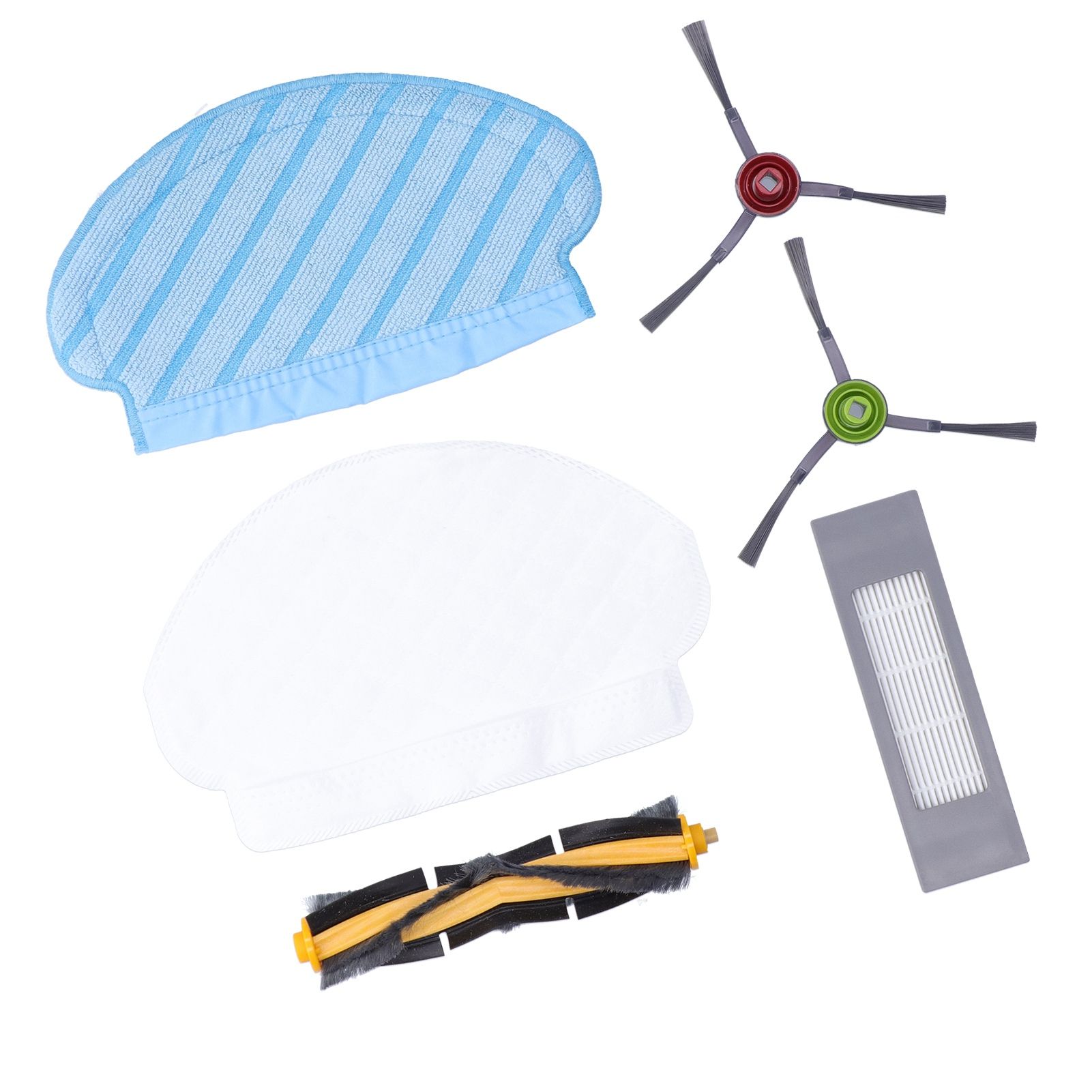 Main Side Brush Filter Washable Rag Disposable Rag Kit Fit for DEEBOT OZMO 950 view 2
