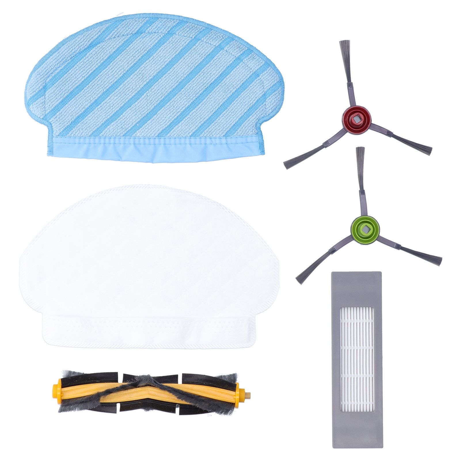 Main Side Brush Filter Washable Rag Disposable Rag Kit Fit for DEEBOT OZMO 950 view 3