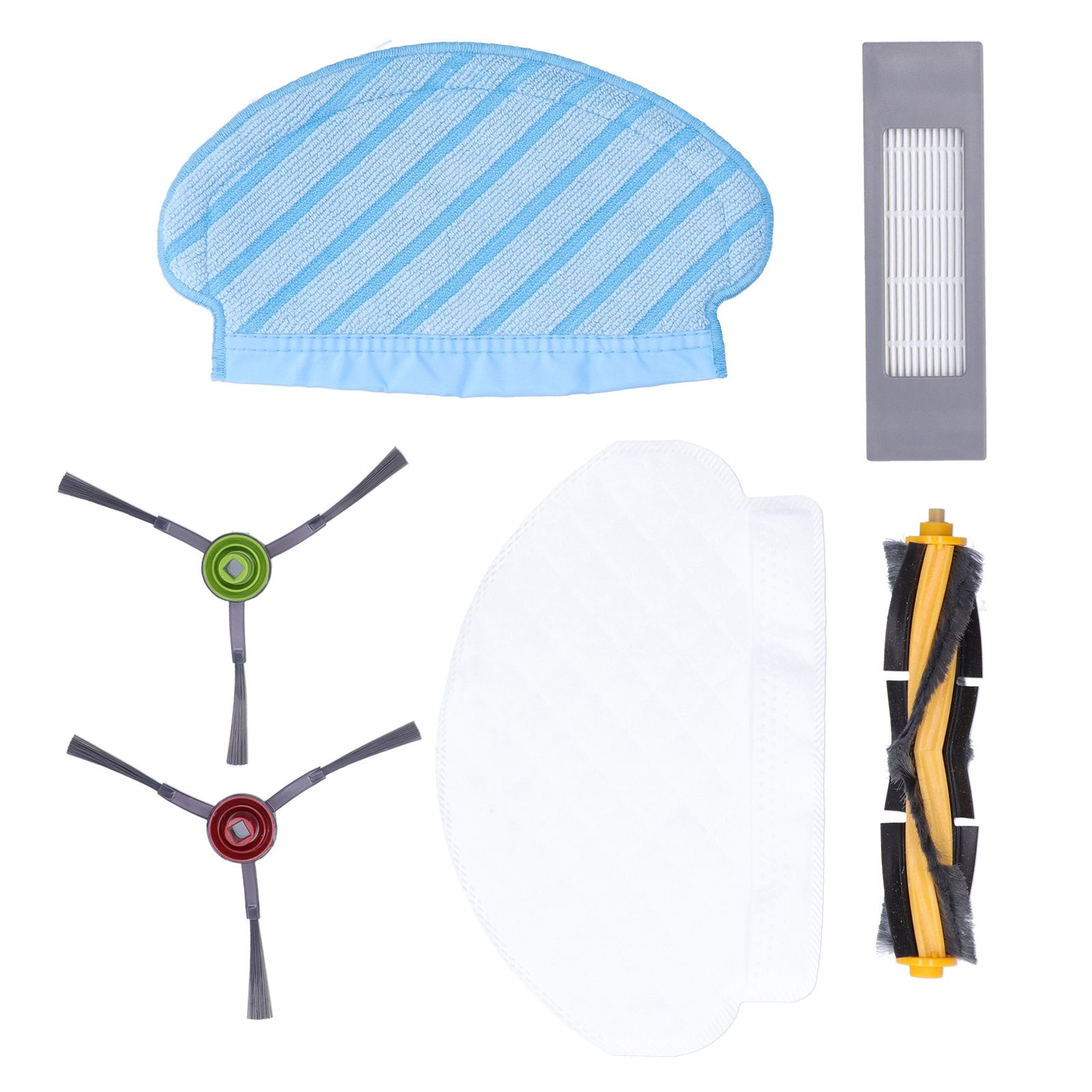 Main Side Brush Filter Washable Rag Disposable Rag Kit Fit for DEEBOT OZMO 950 view 5