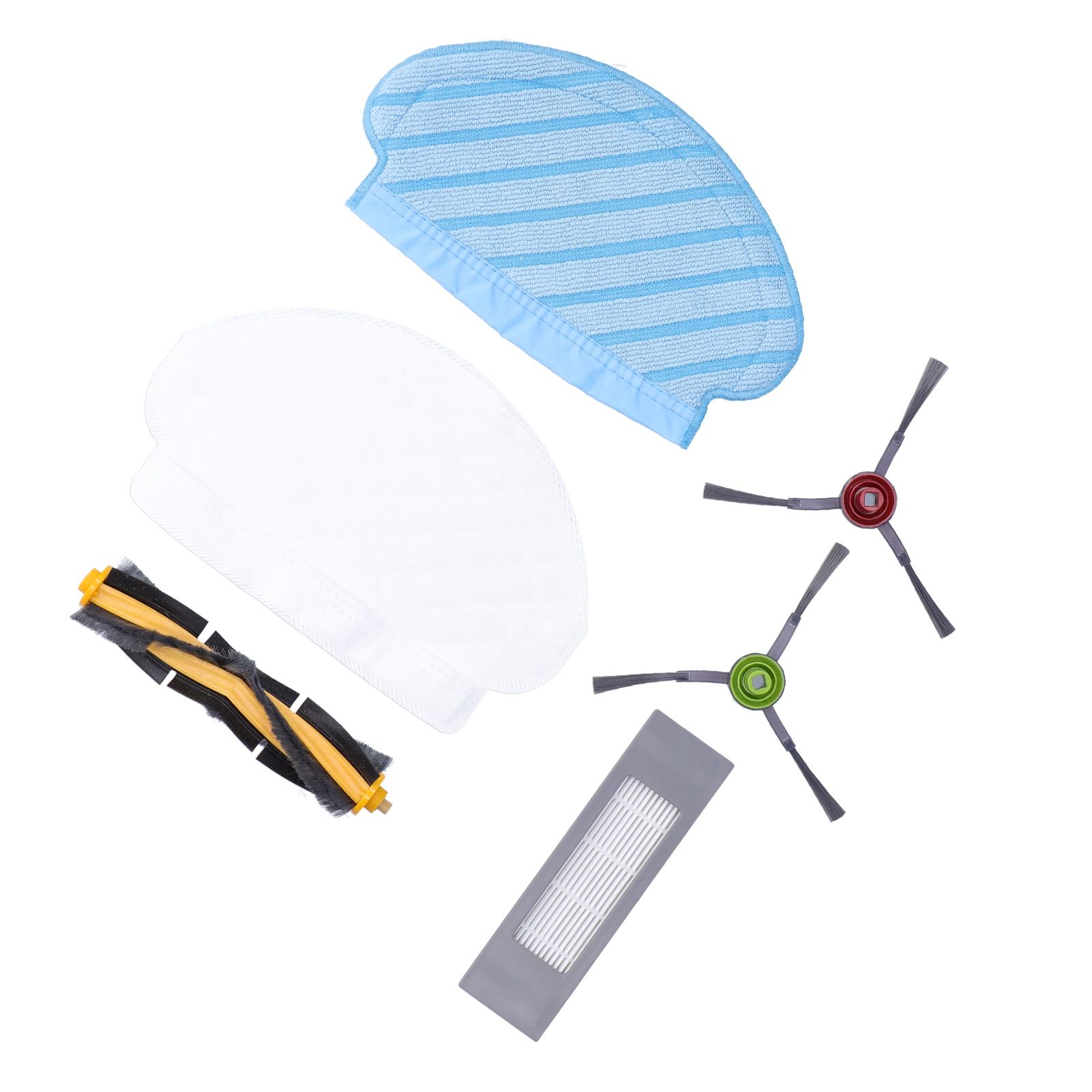 Main Side Brush Filter Washable Rag Disposable Rag Kit Fit for DEEBOT OZMO 950 view 8