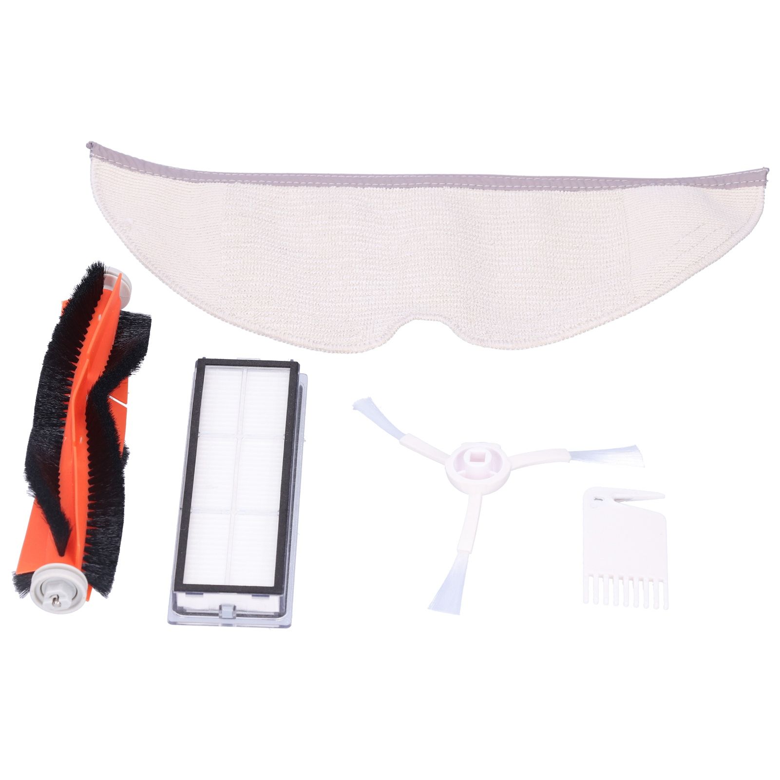 Main Brush Side Brush Filter Screen Cleaning Brush Mop Replacement Kit Fit for view 8