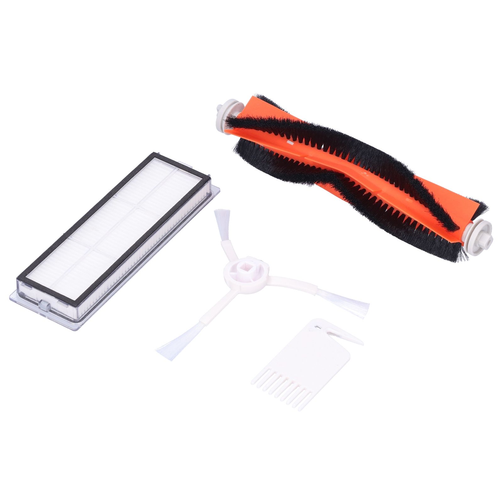 Main Brush Side Brush Filter Screen Cleaning Brush Mop Replacement Kit Fit for view 11